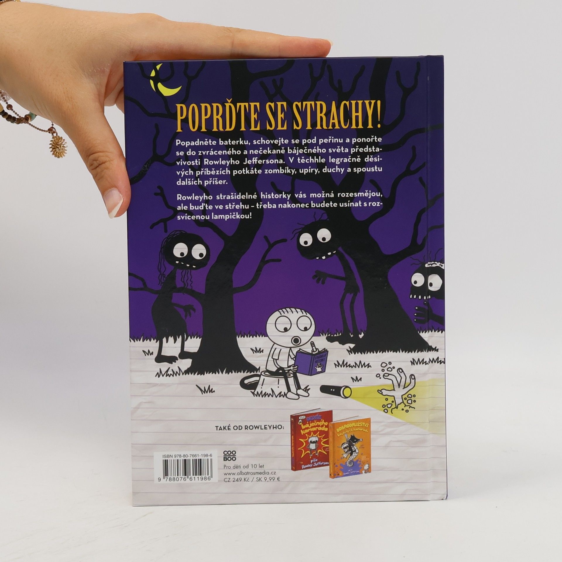 Jeff Kinney Strašidelné historky báječného kamaráda Rowleyho Jeffersona