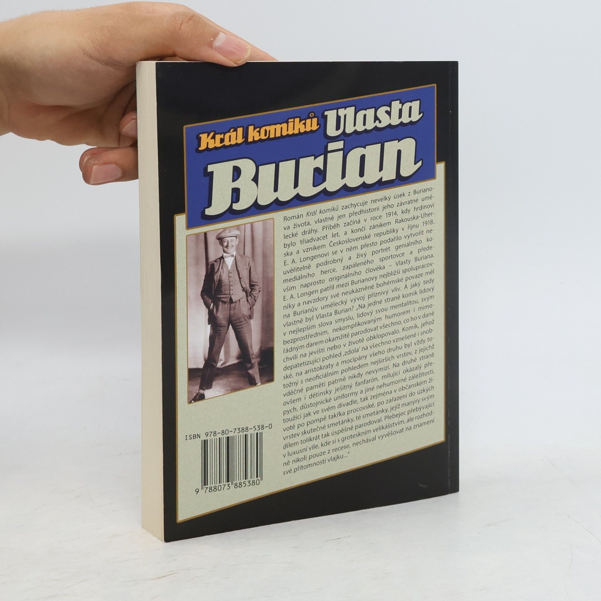 Emil Artur Longen Král komiků Vlasta Burian