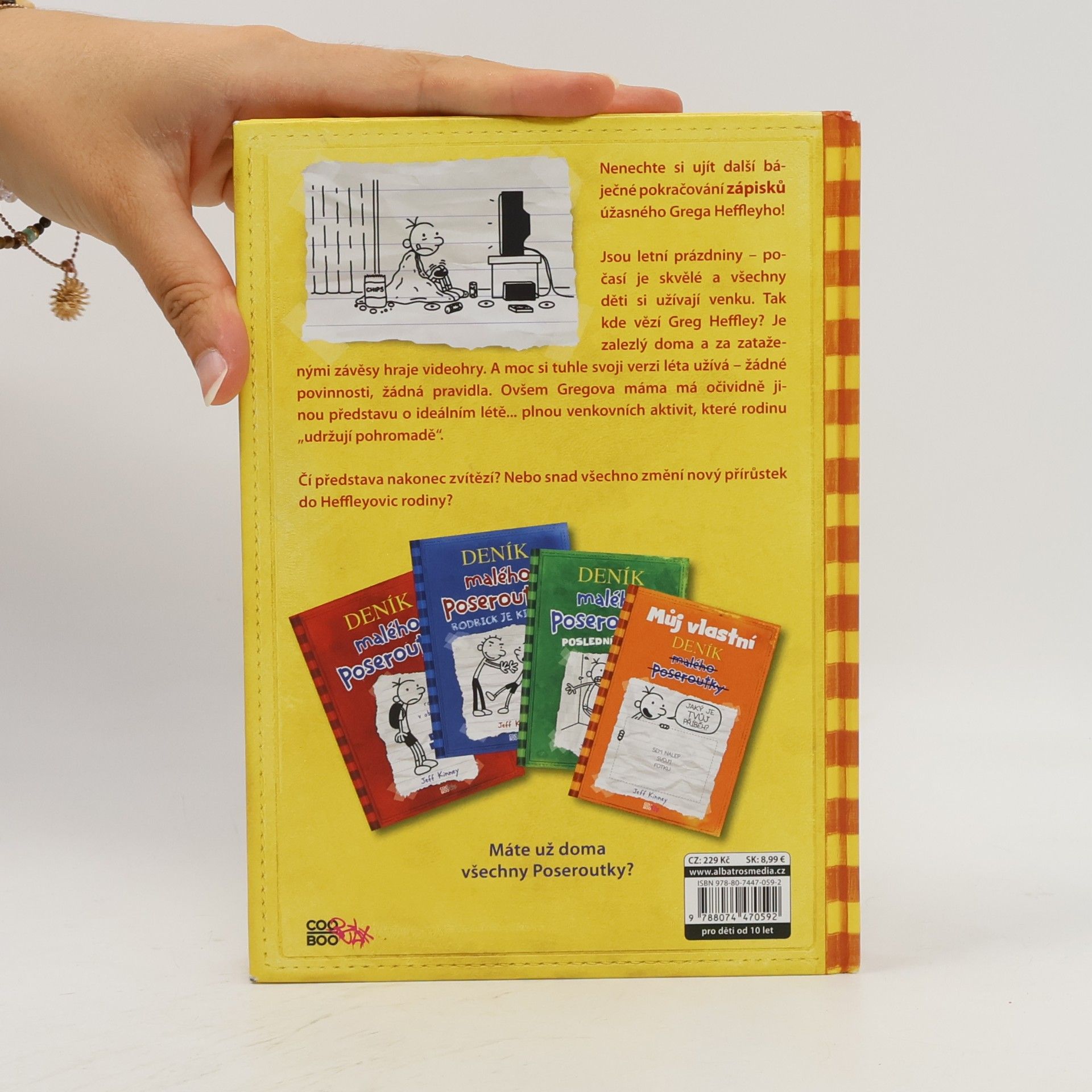 Jeff Kinney Deník malého poseroutky 4. Psí život