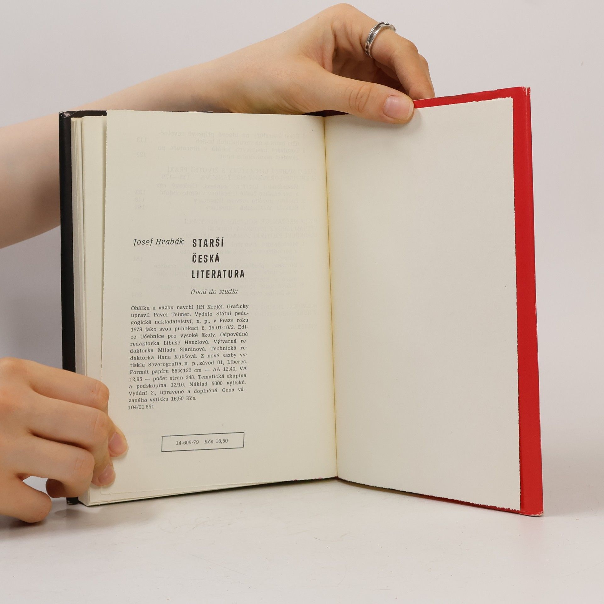 Josef Hrabák Starší česká literatura