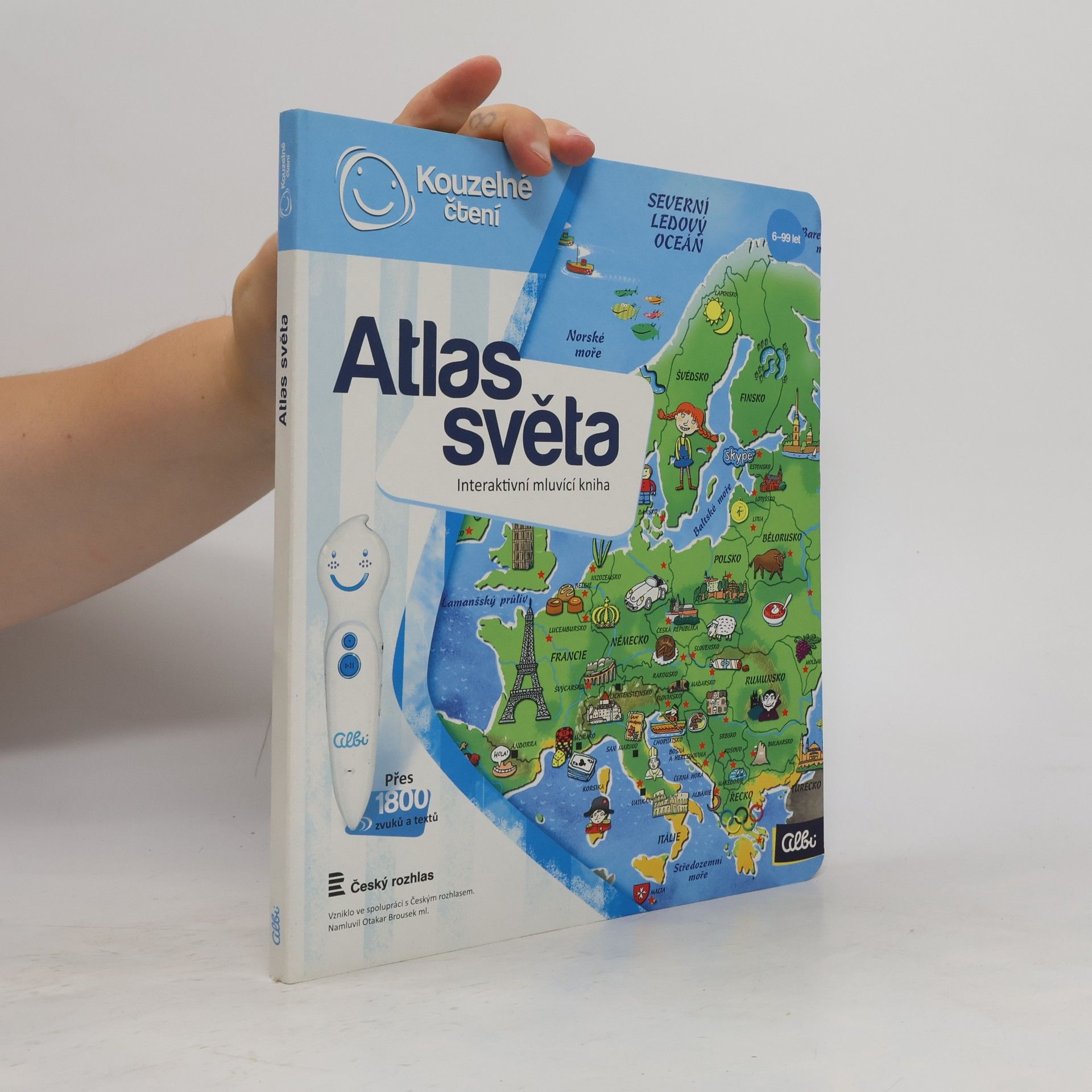 Tereza Kocová Atlas světa. Interaktivní mluvící kniha