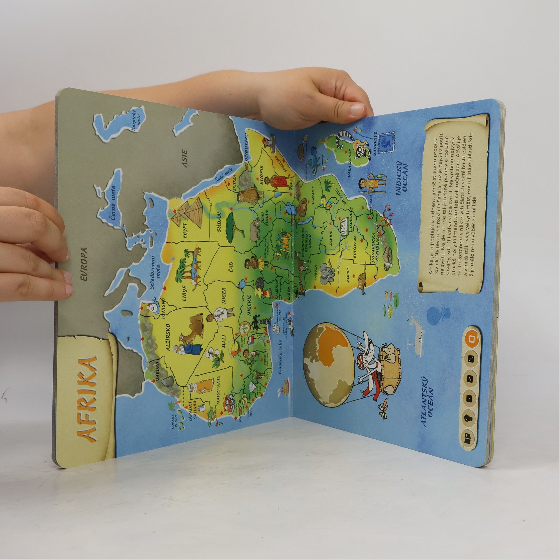 Tereza Kocová Atlas světa. Interaktivní mluvící kniha