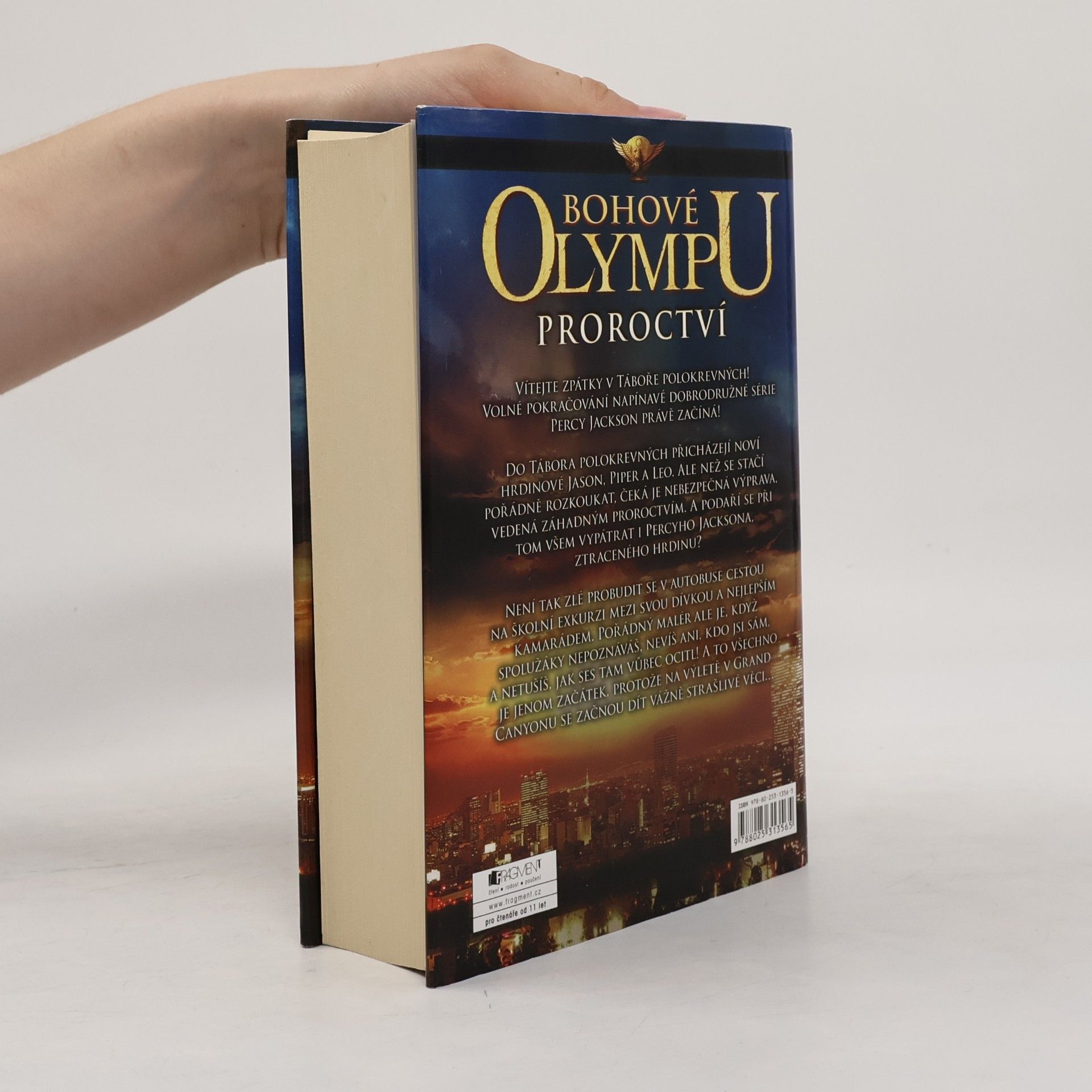 Rick Riordan Proroctví. Bohové Olympu 1. díl