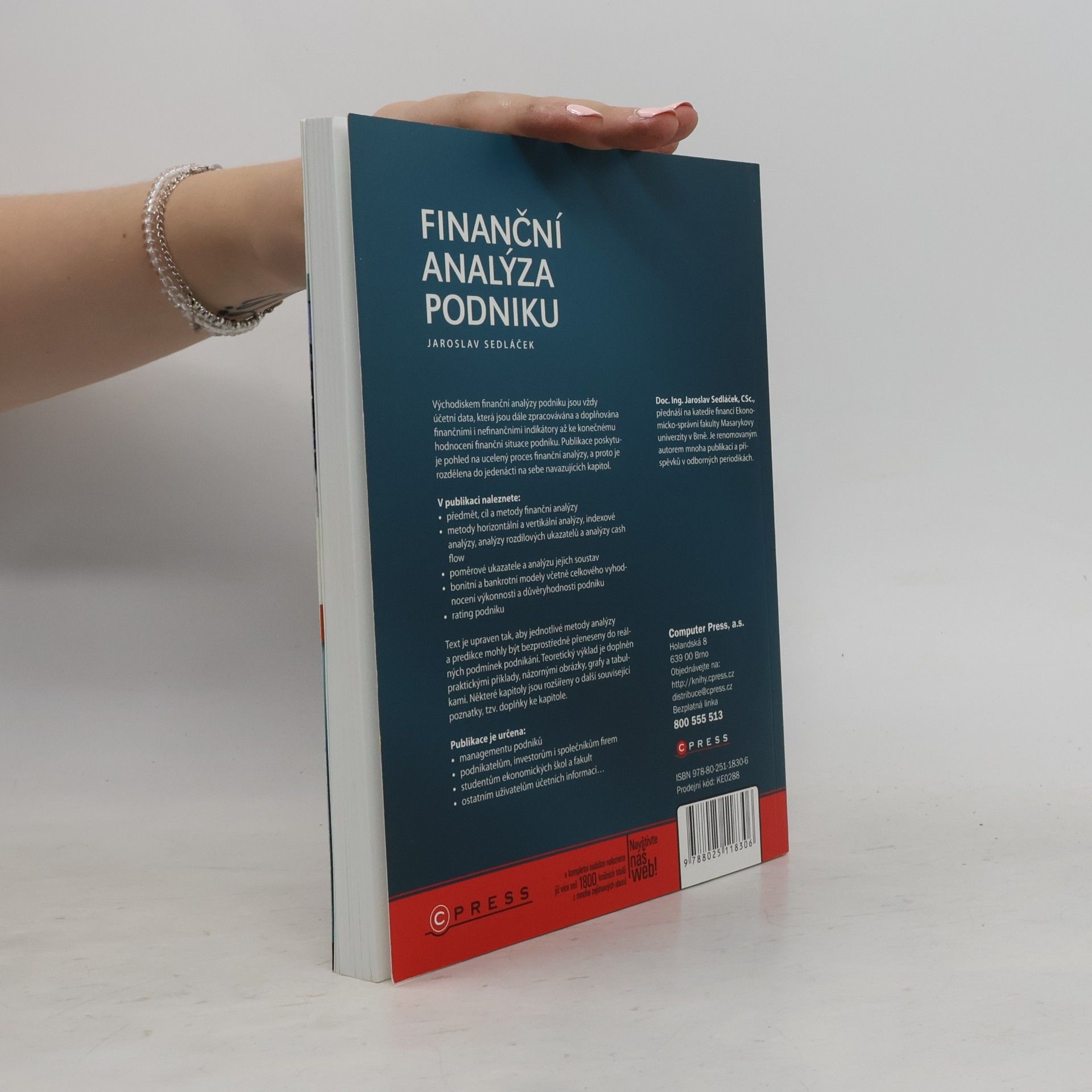 Jaroslav Sedláček Finanční analýza podniku