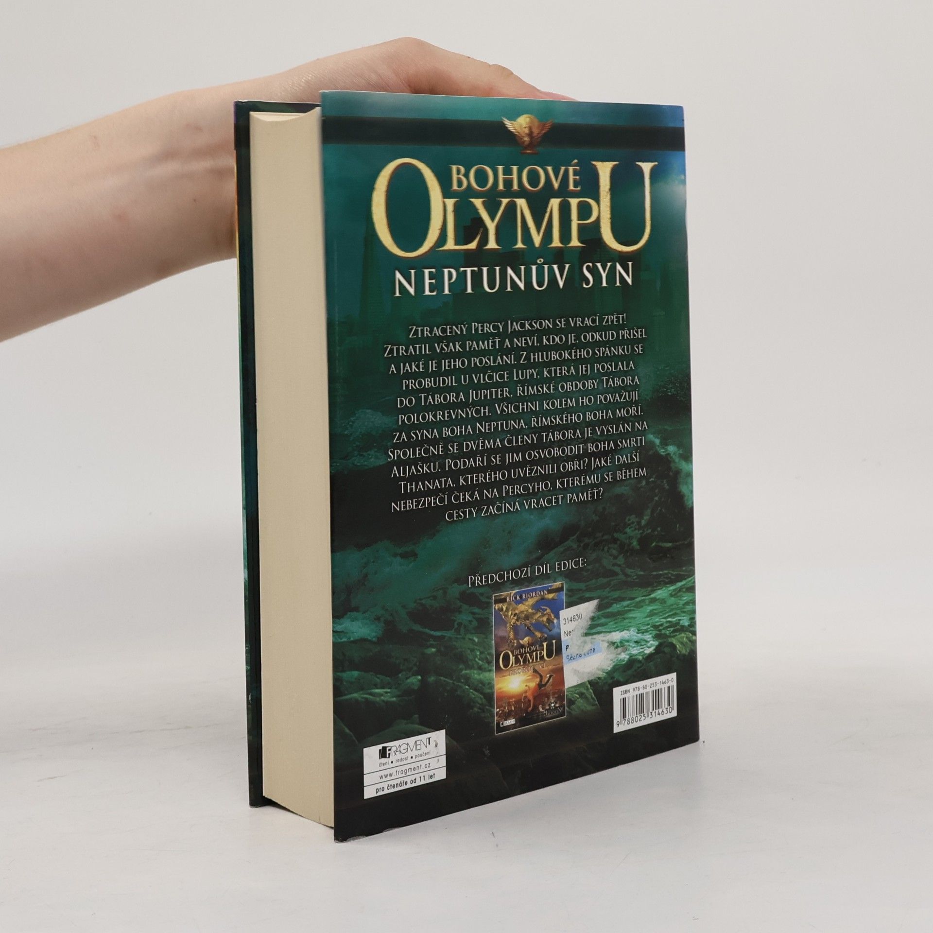 Rick Riordan Bohové Olympu. Neptunův syn