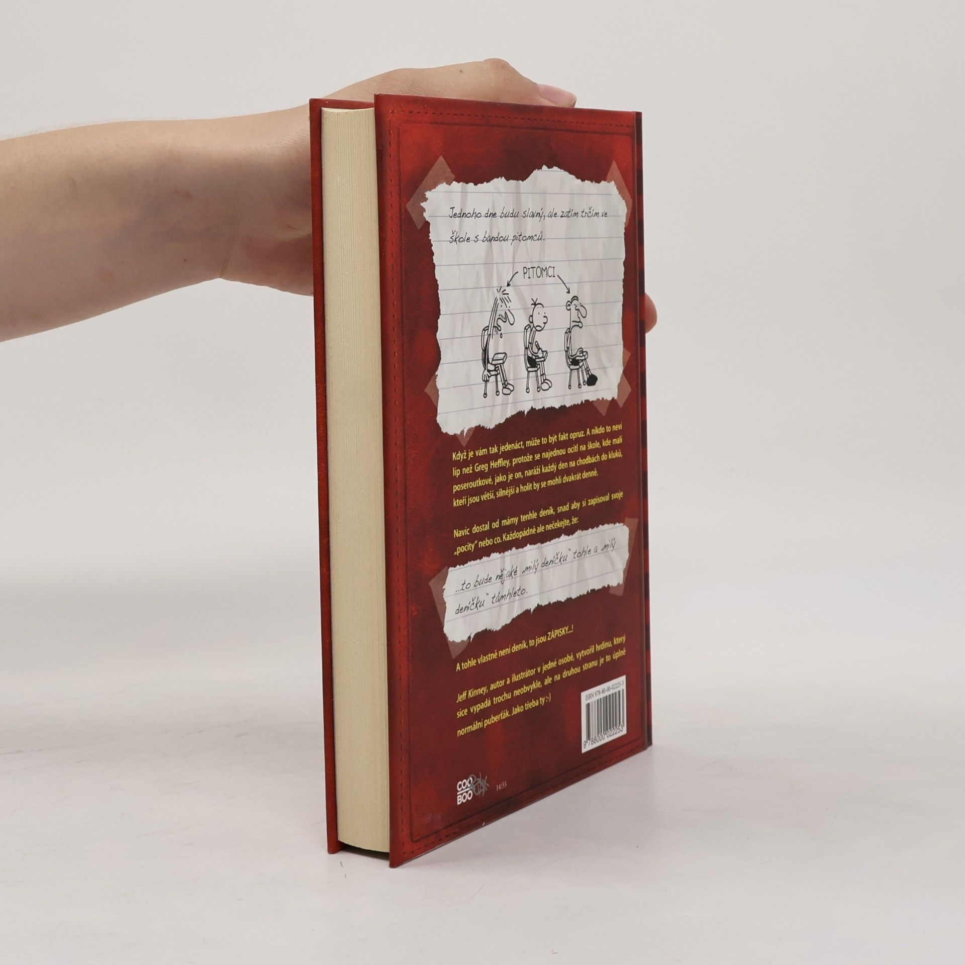 Jeff Kinney Deník malého poseroutky 1