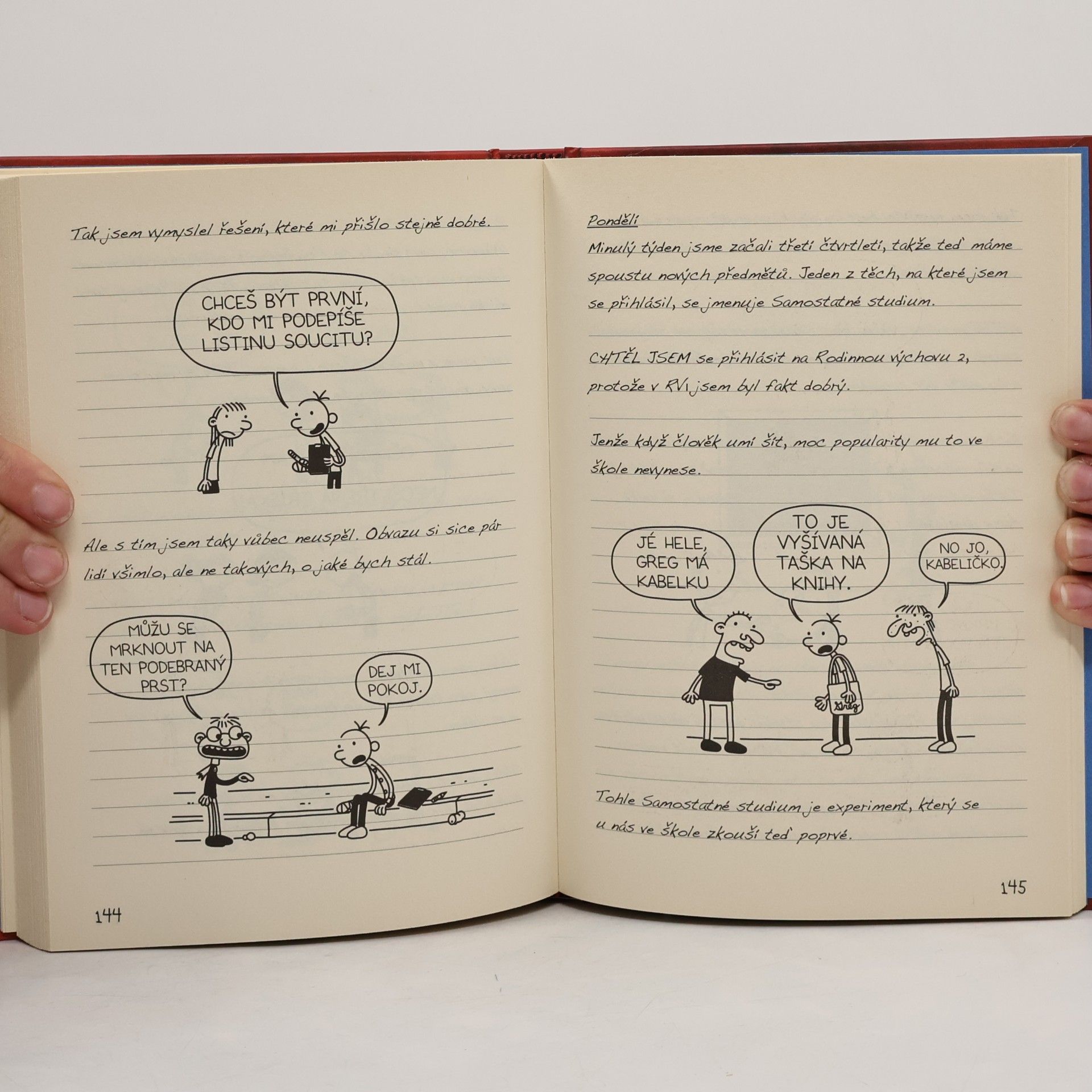 Jeff Kinney Deník malého poseroutky 1