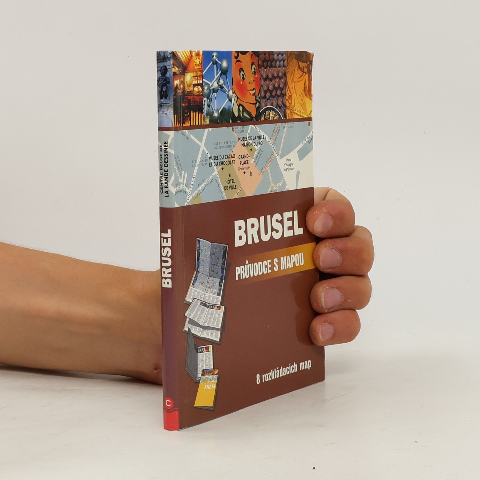 Yvan Dusausoit Brusel - průvodce s mapou