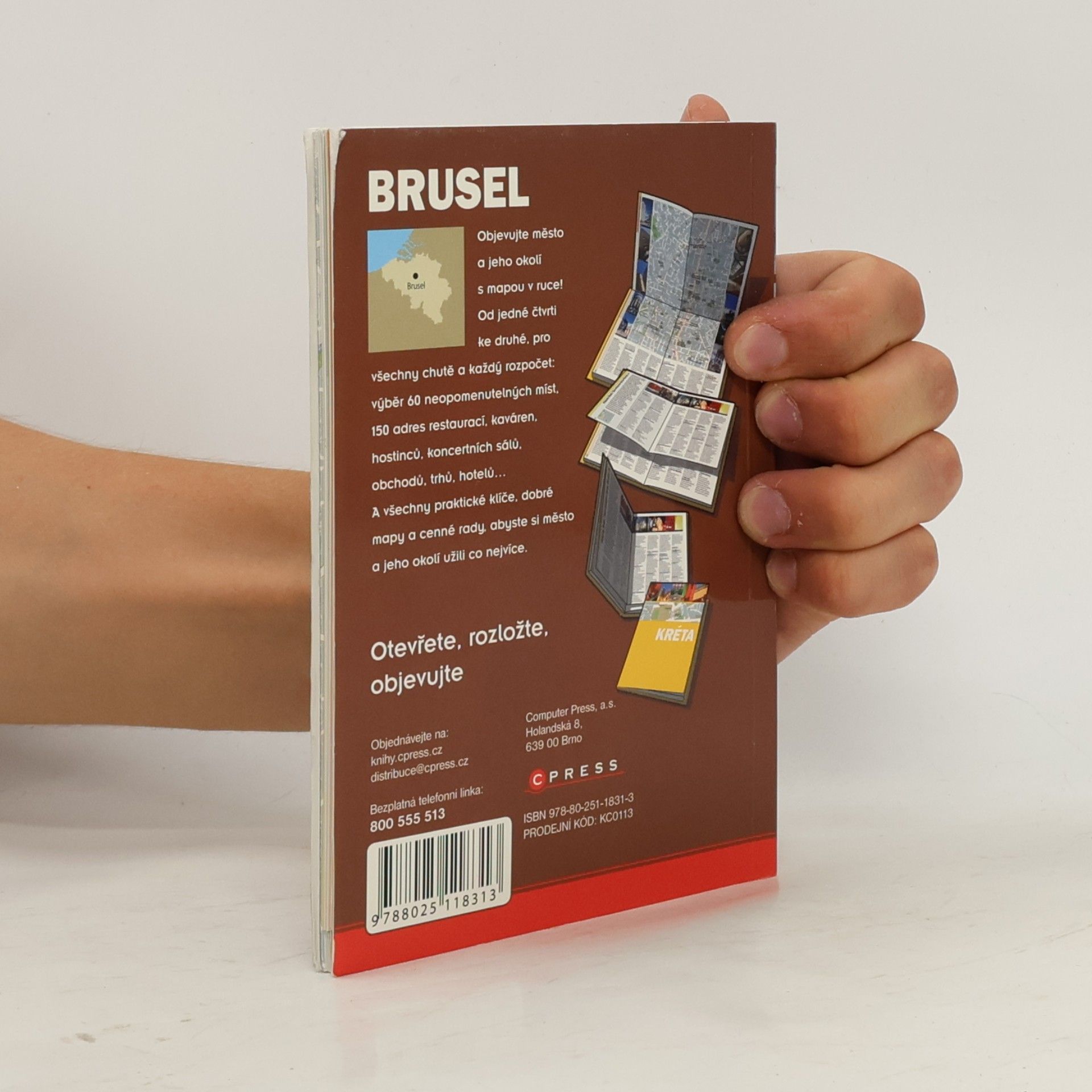 Vincent Grandferry Brusel - průvodce s mapou