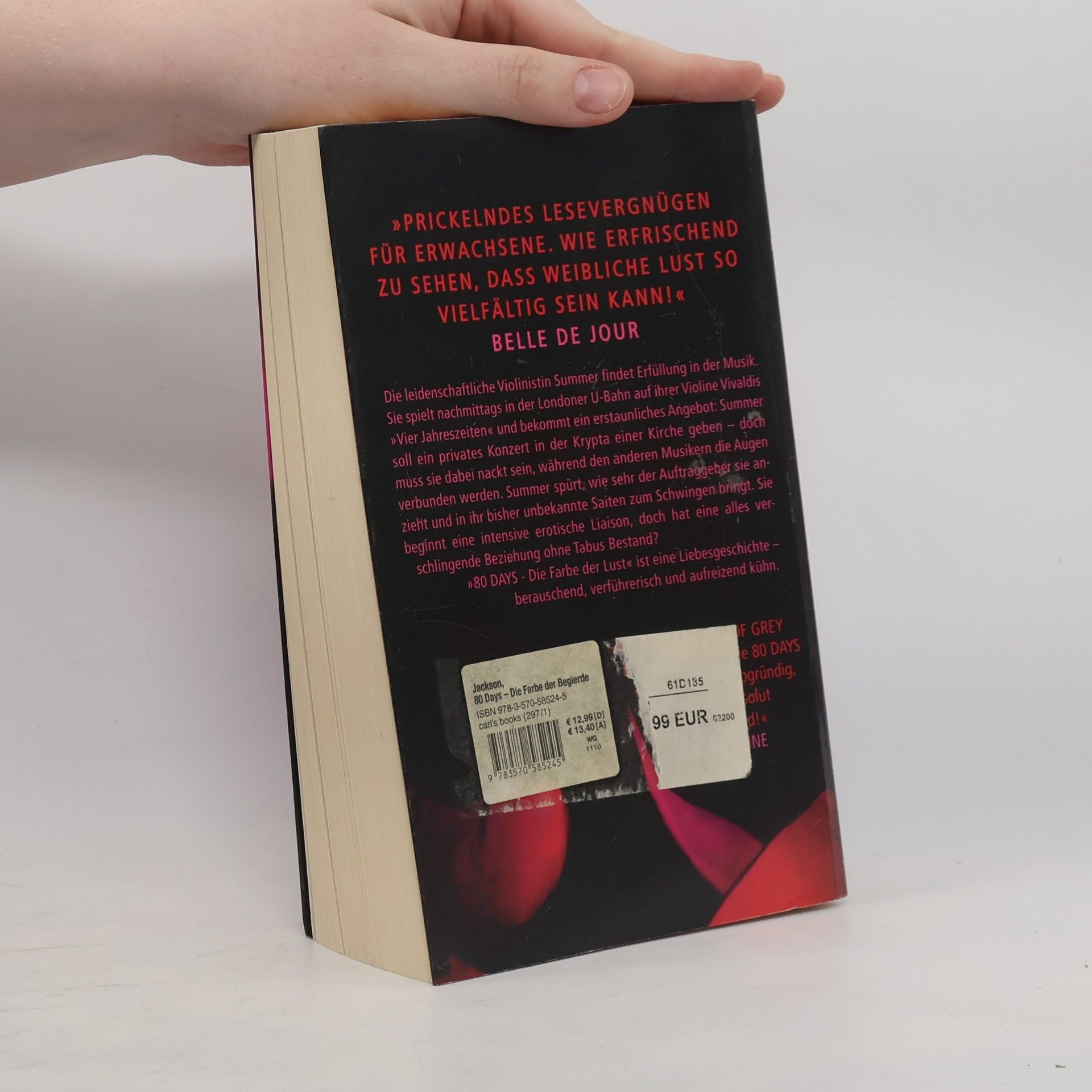 Vina Jackson 80 Days. Die Farbe der Begierde