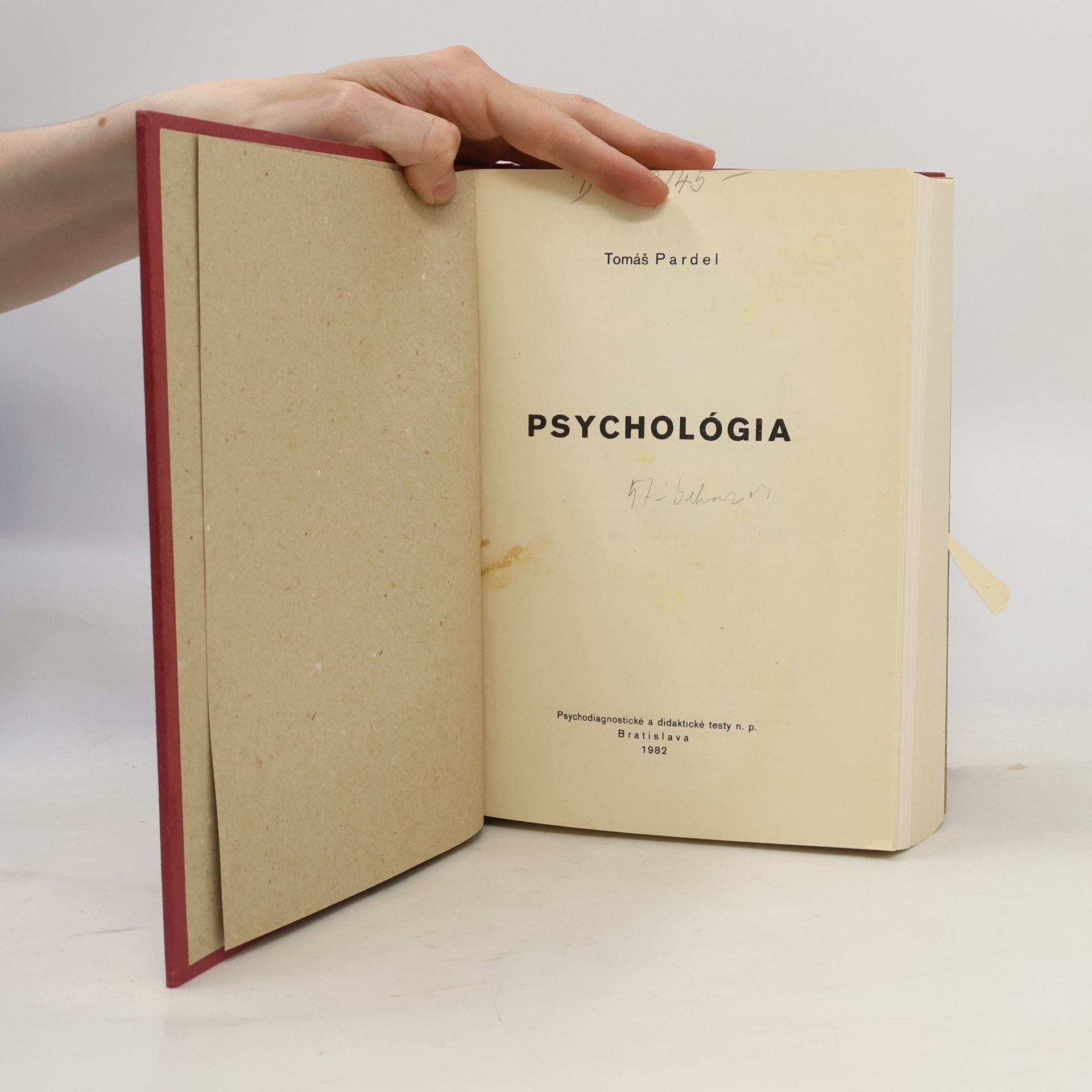 Tomáš Pardel Psychológia