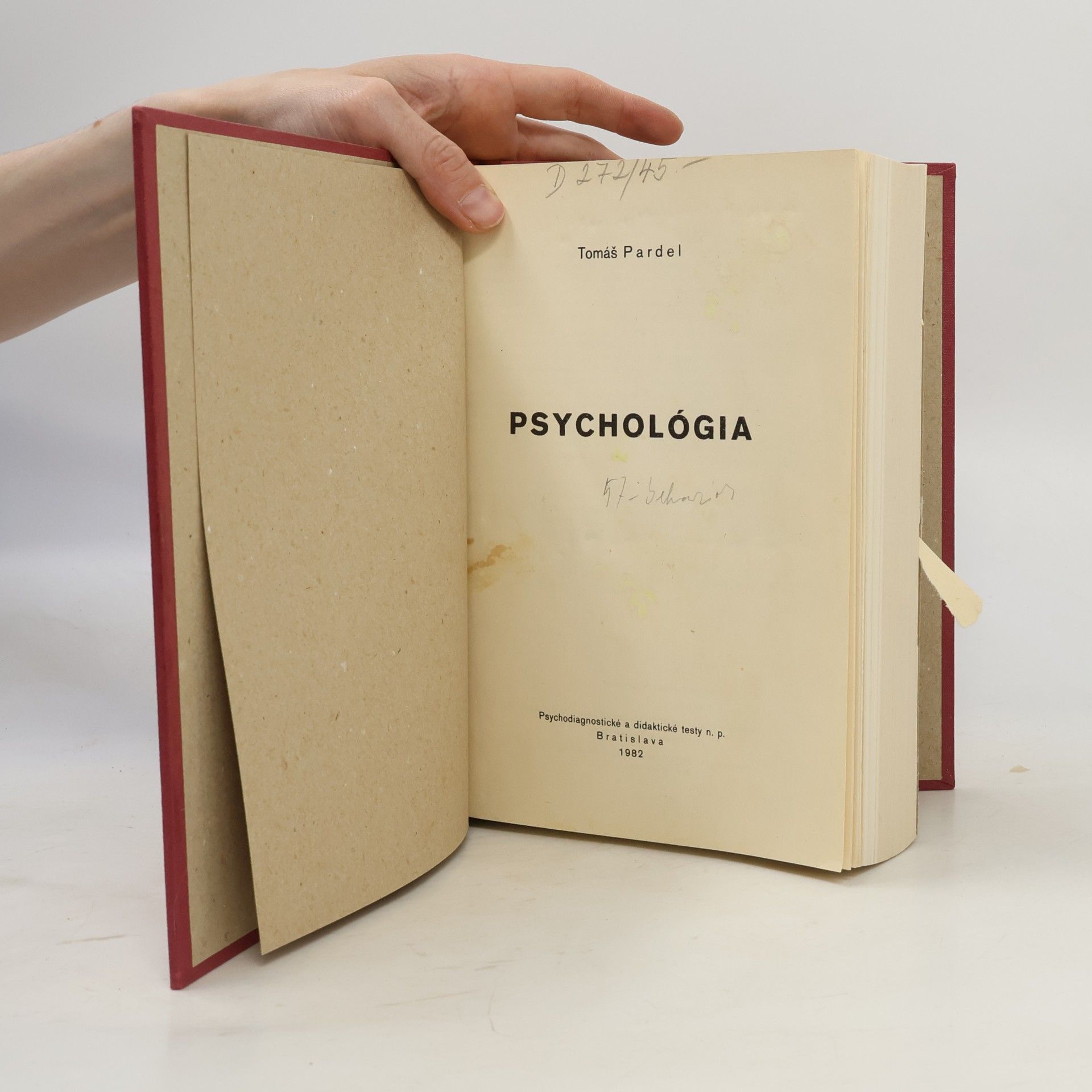 Tomáš Pardel Psychológia