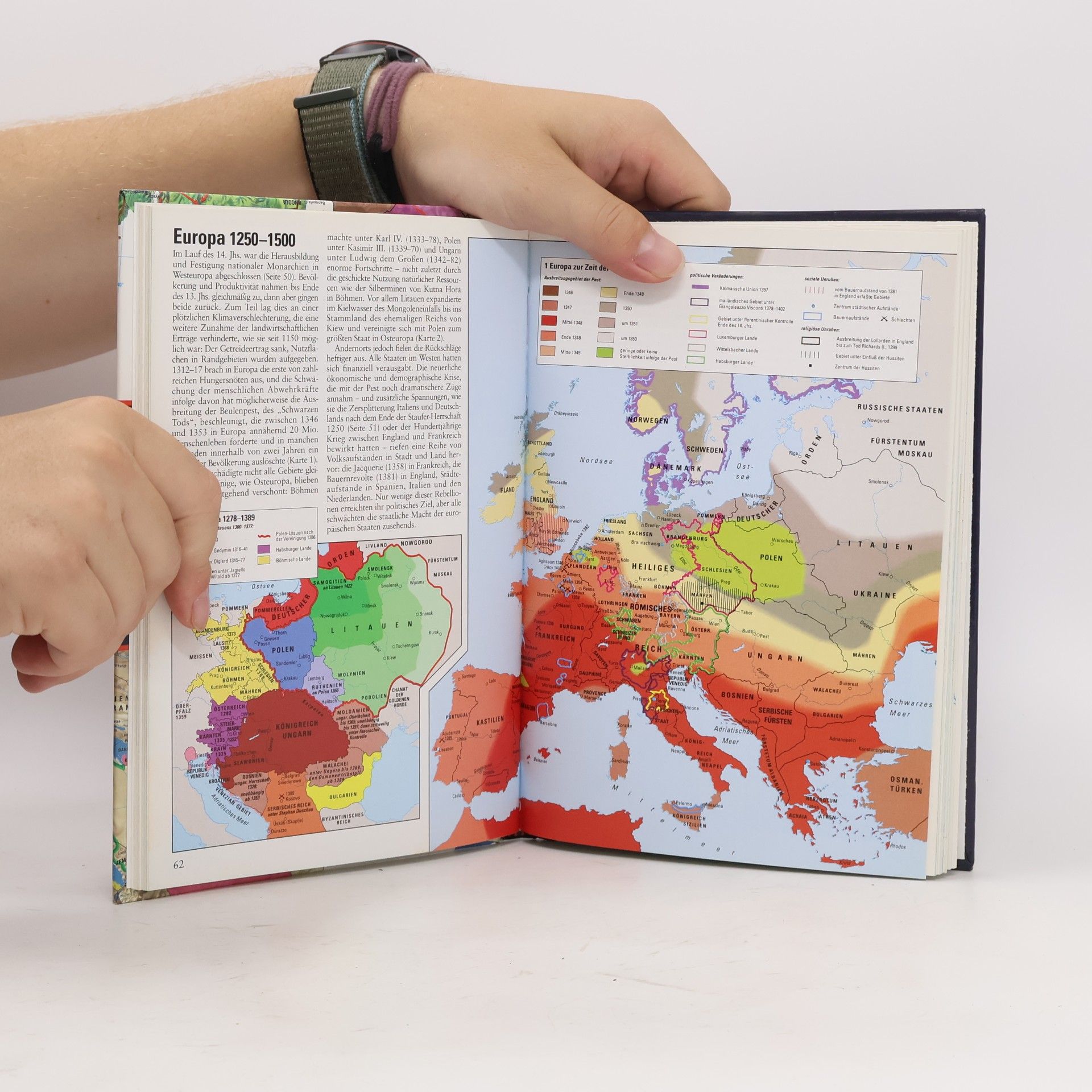 Geoffrey Parker Weltbild Atlas zur Weltgeschichte - Von den Anfängen bis zur Gegenwart