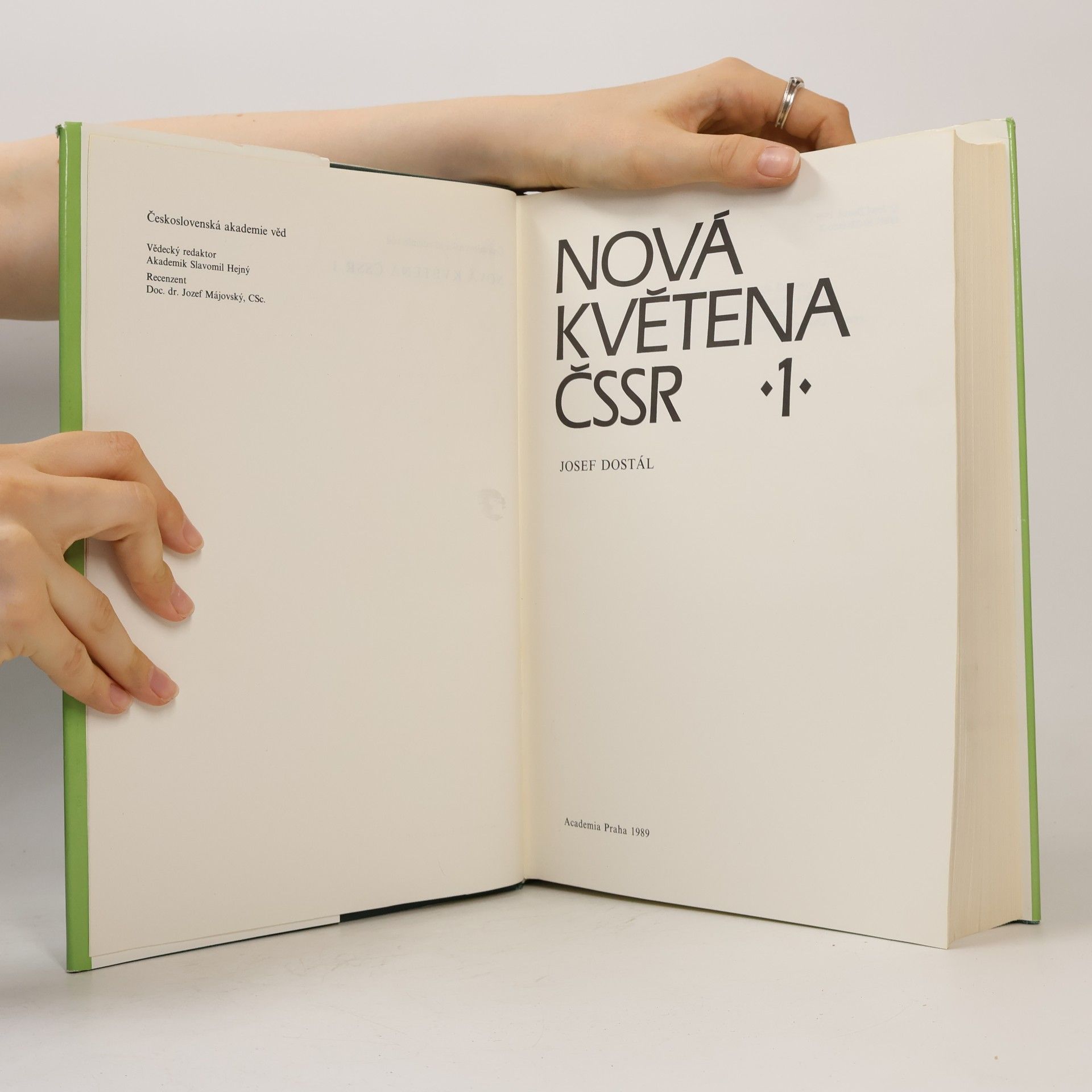 Josef Dostál Nová květena ČSSR 1