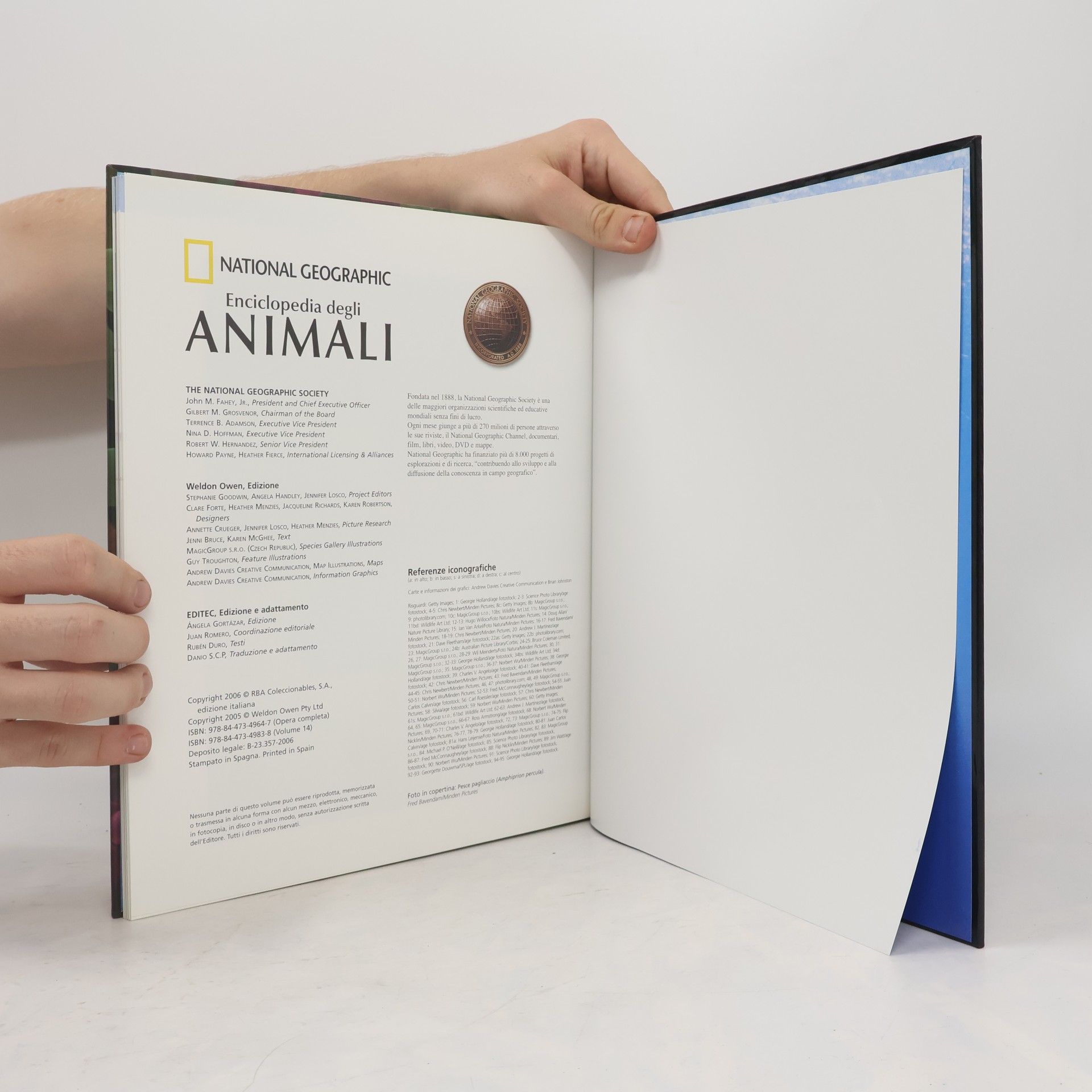 AA.VV.  National Geographic. Enciclopedia degli animali: Pesci IV.