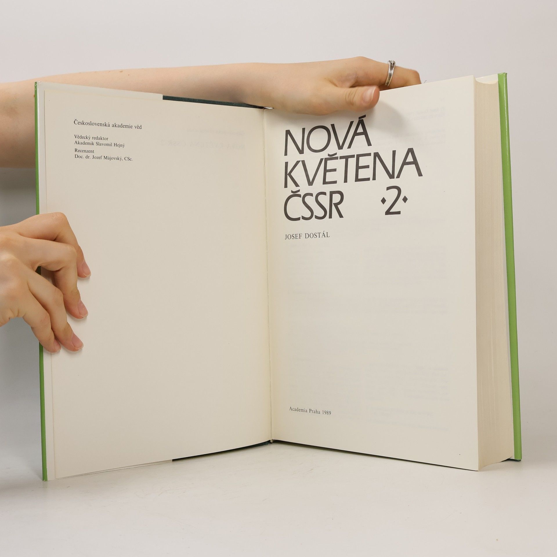 Josef Dostál Nová květena ČSSR 2