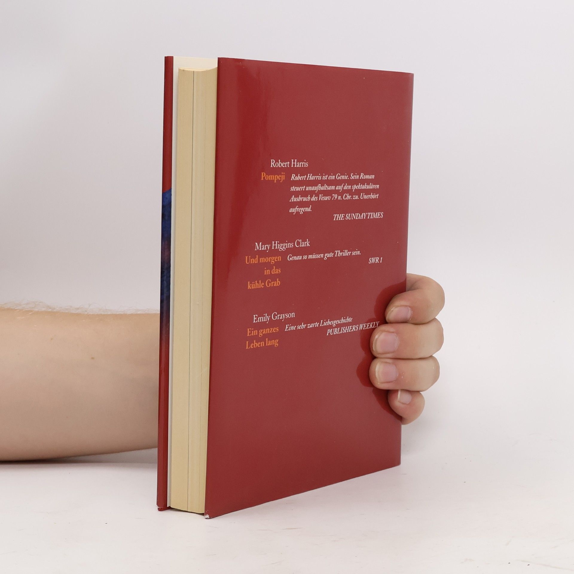 Mary Higginsová Clarková Readers Digest Auswahlbücher. Pompeji. Und Morgen in das Kühle grab. Ein ganzes leben Lang