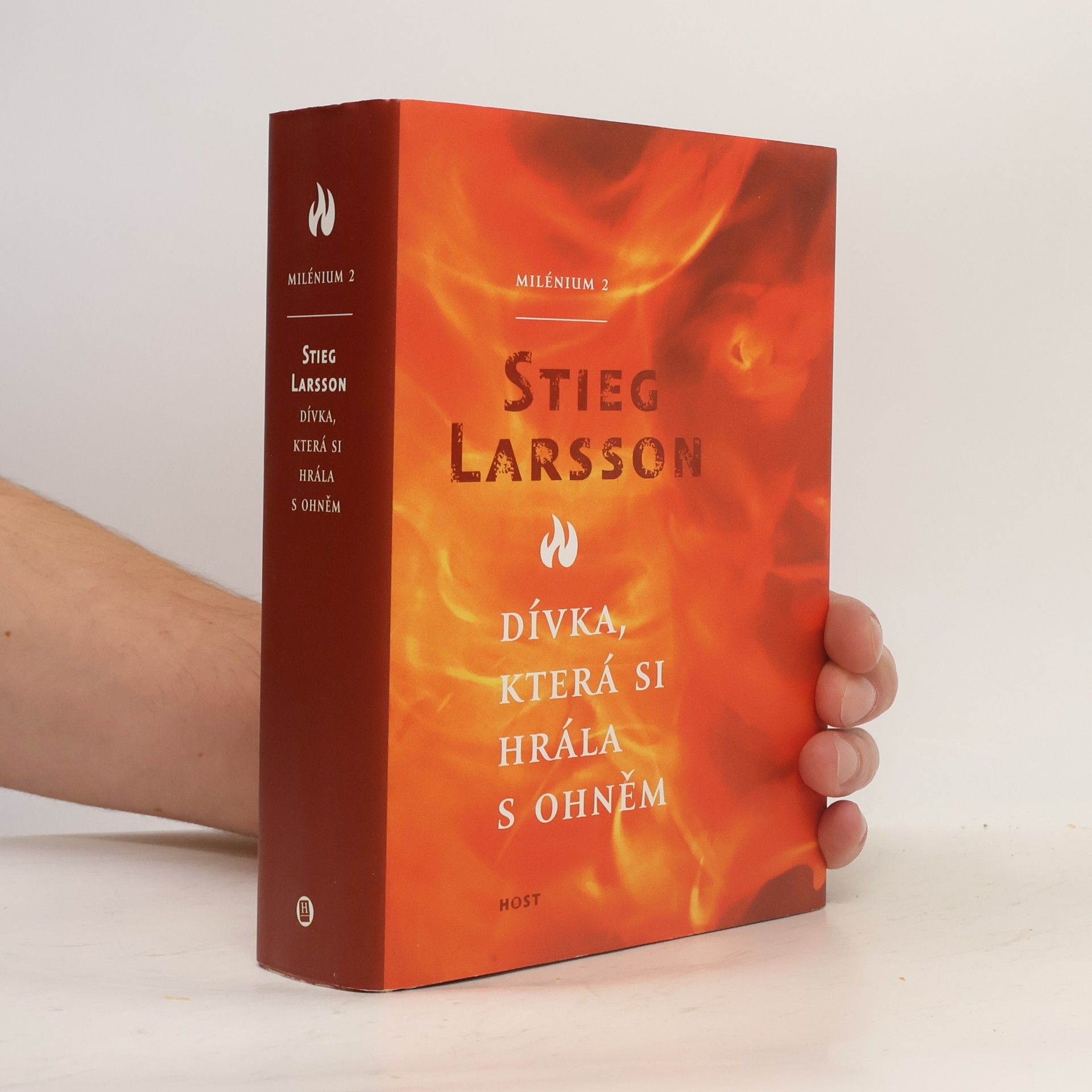 Stieg Larsson Dívka, která si hrála s ohněm
