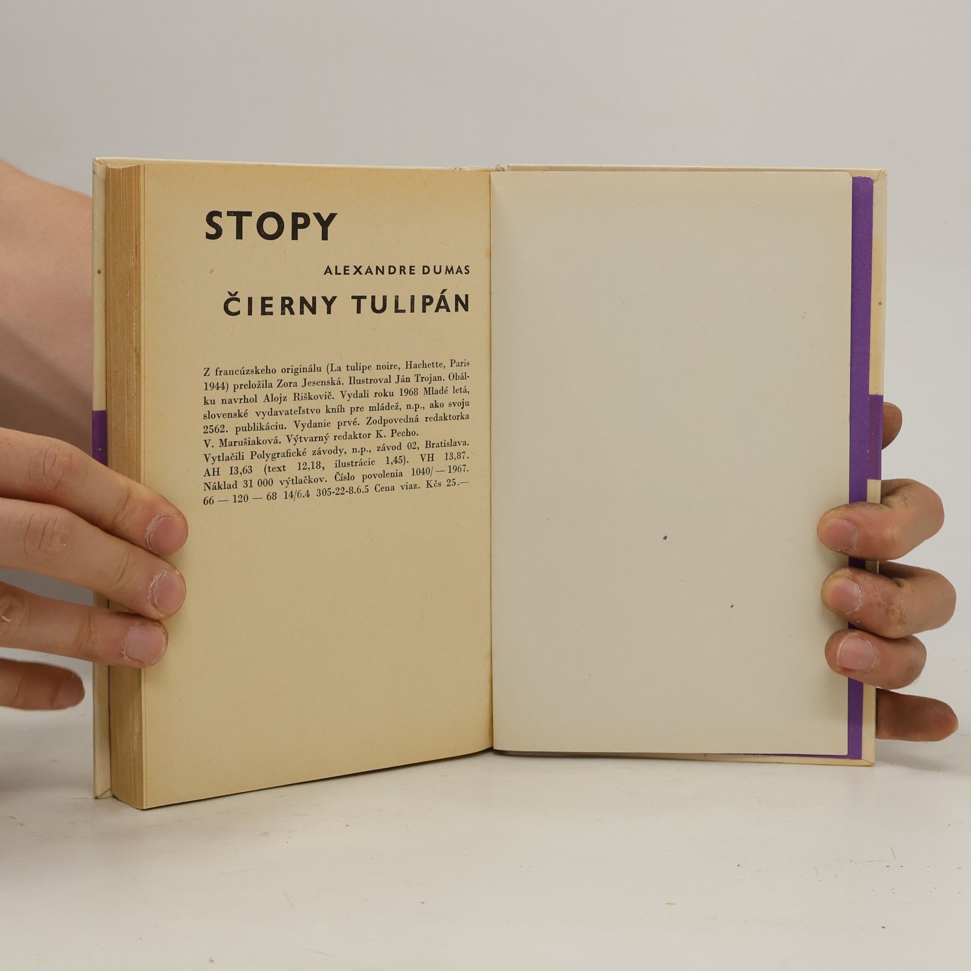 Alexandre Dumas Čierny tulipán