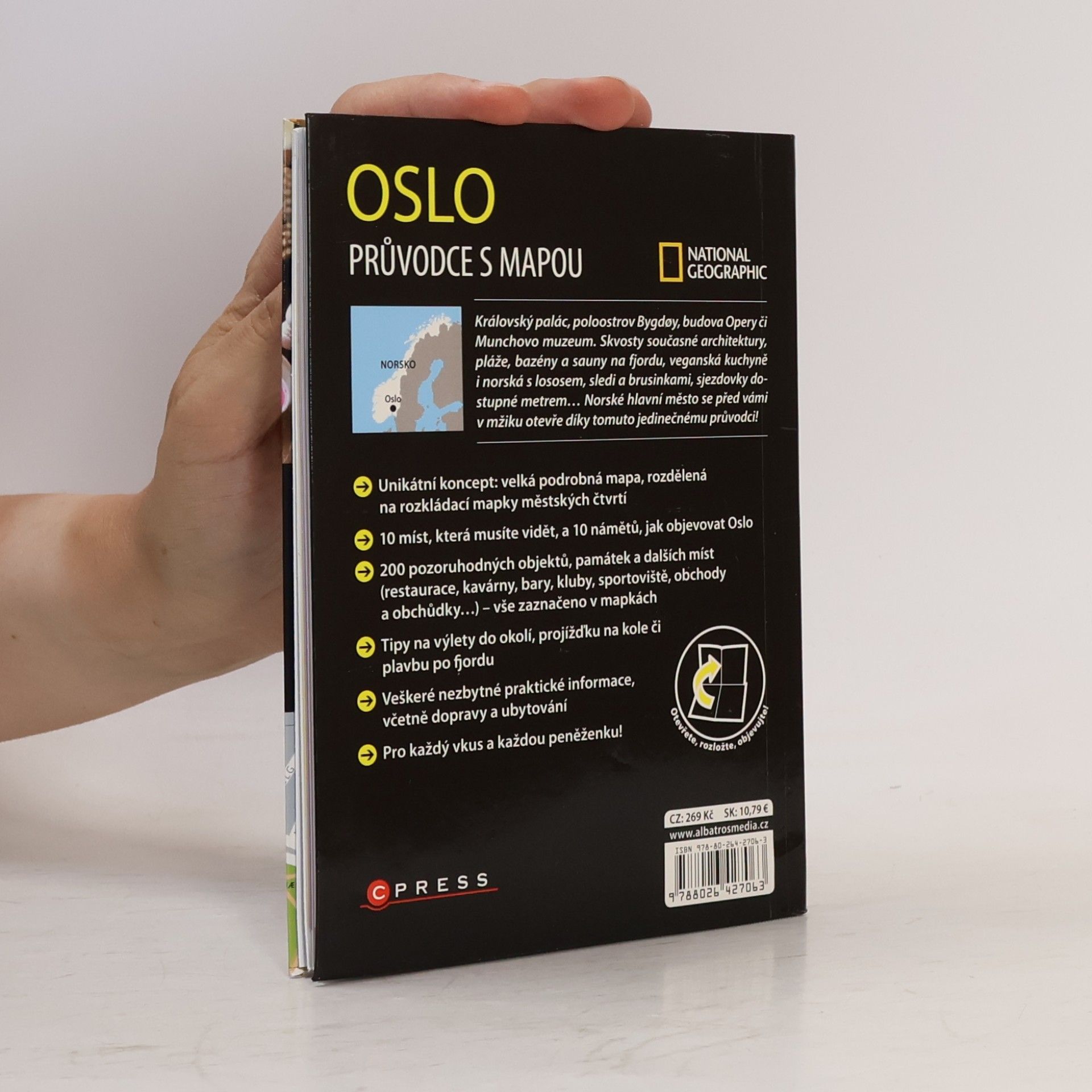Caroline Sassier Oslo - průvodce s mapou
