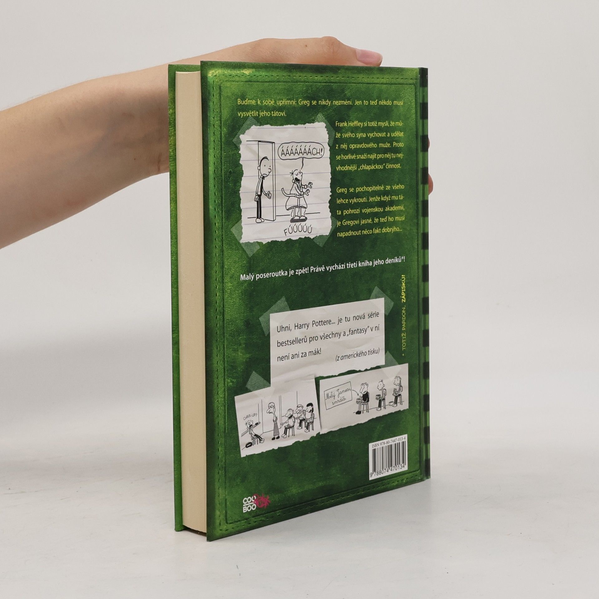 Jeff Kinney Deník malého poseroutky 3. Poslední kapka