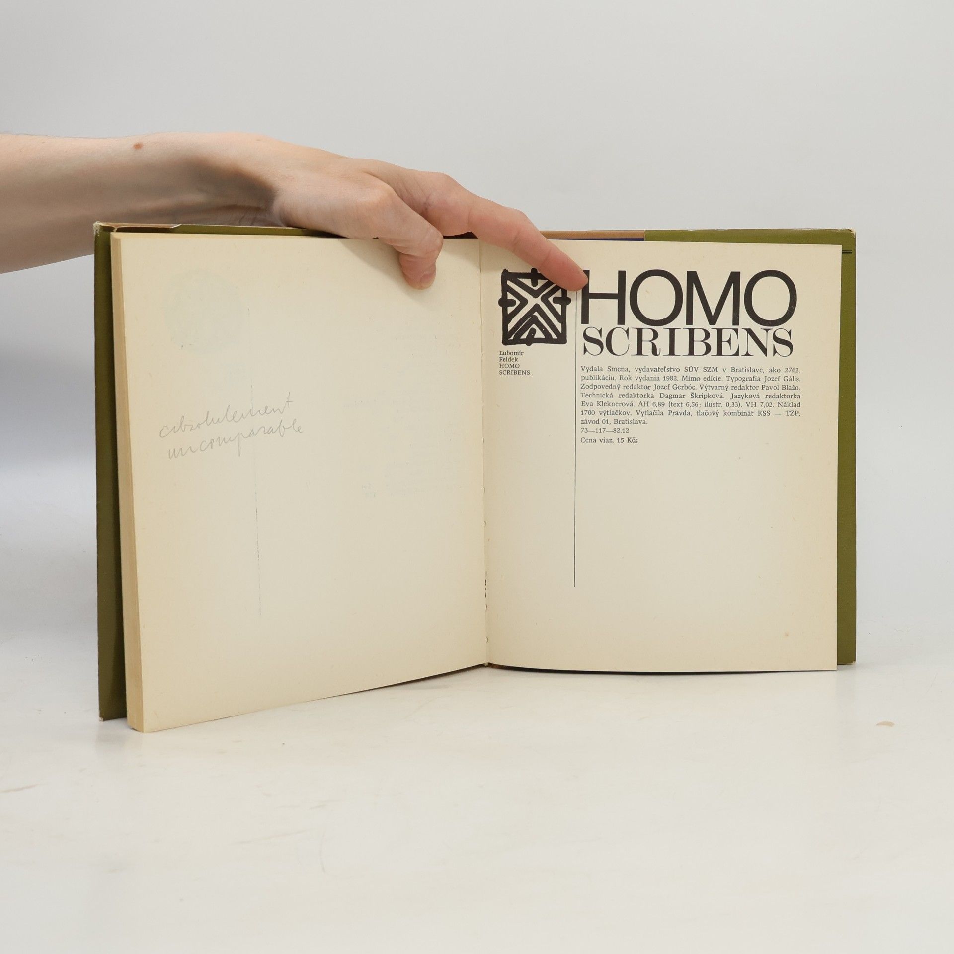 Ľubomír Feldek Homo scribens