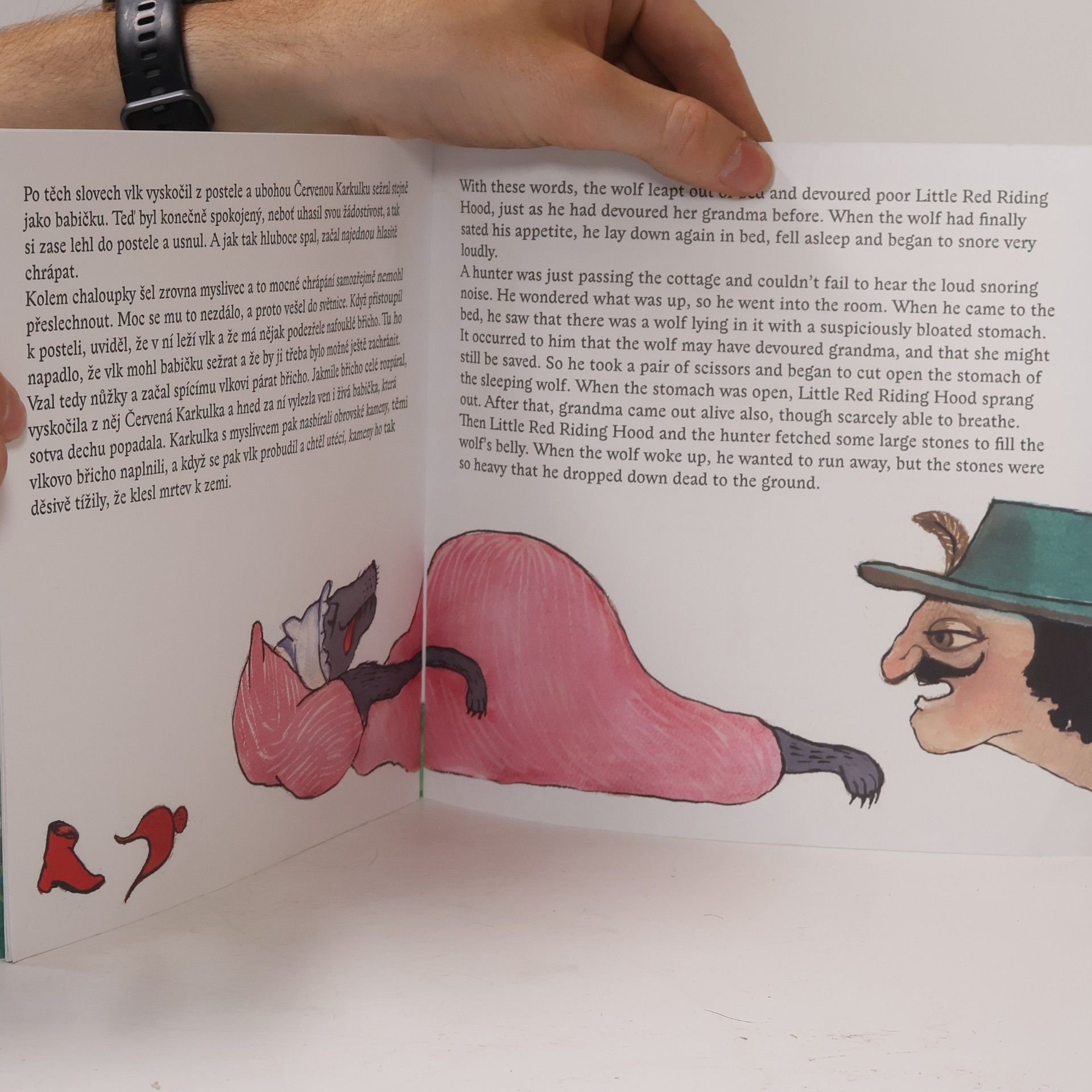 Collectif d'auteurs O Červené Karkulce. Little Red Riding Hood