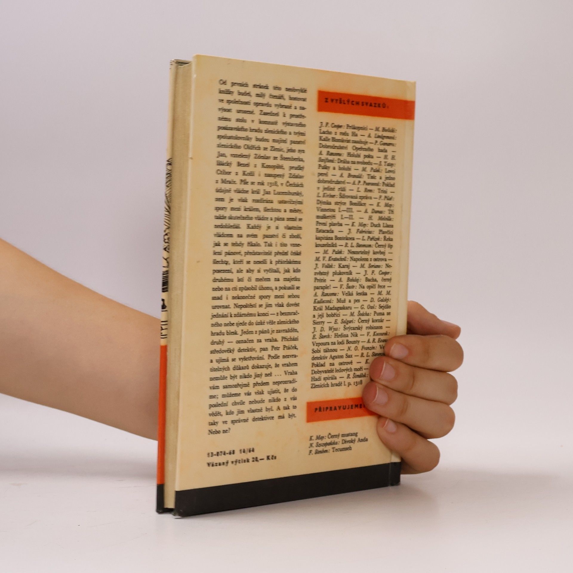 Radovan Šimáček Zločin na Zlenicích hradě L. P. 1318
