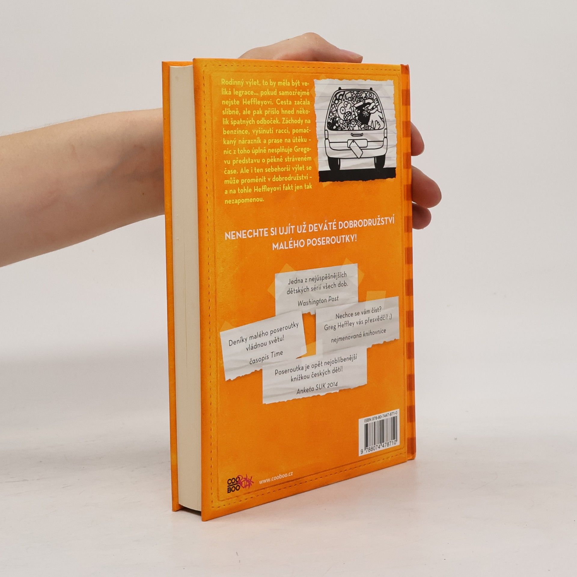 Jeff Kinney Deník malého poseroutky 9. Výlet za všechny peníze