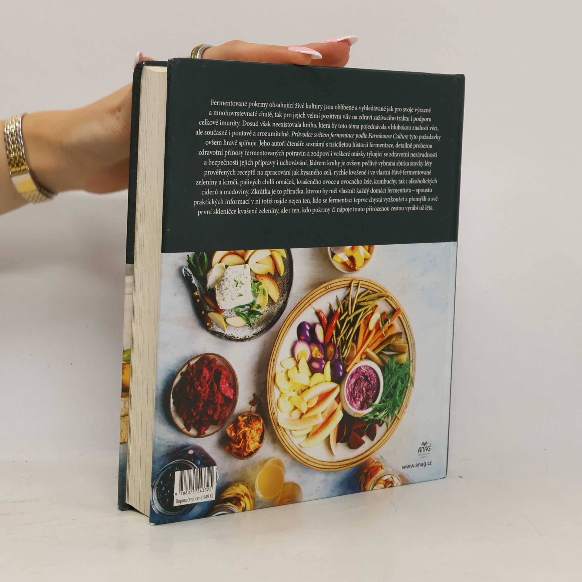 Kathryn Lukas Průvodce světem fermentace podle farmhouse culture : domácí výroba pokrmů a nápojů s živými kulturami včetně 100 receptů od kimči po kombuchu