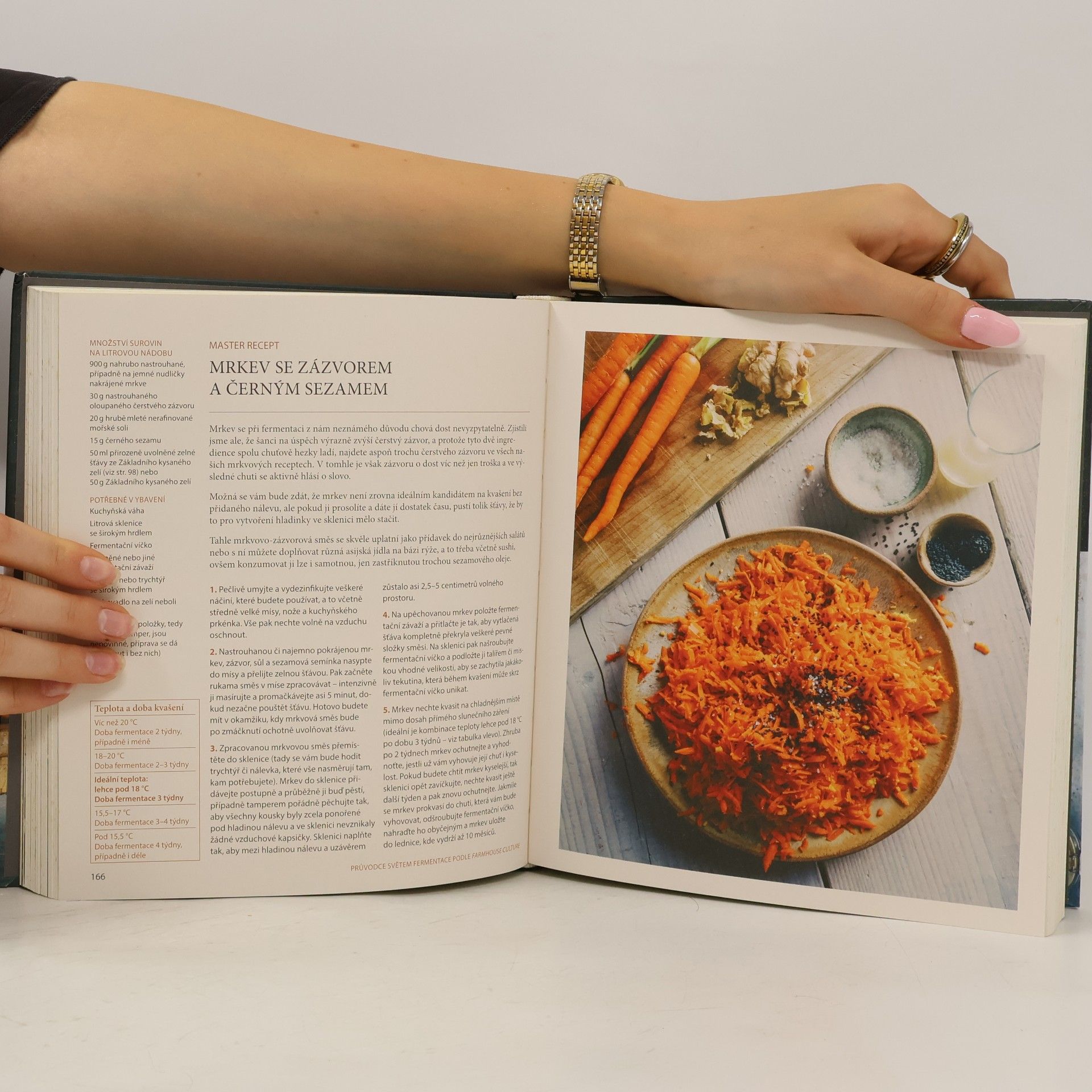 Kathryn Lukas Průvodce světem fermentace podle farmhouse culture : domácí výroba pokrmů a nápojů s živými kulturami včetně 100 receptů od kimči po kombuchu