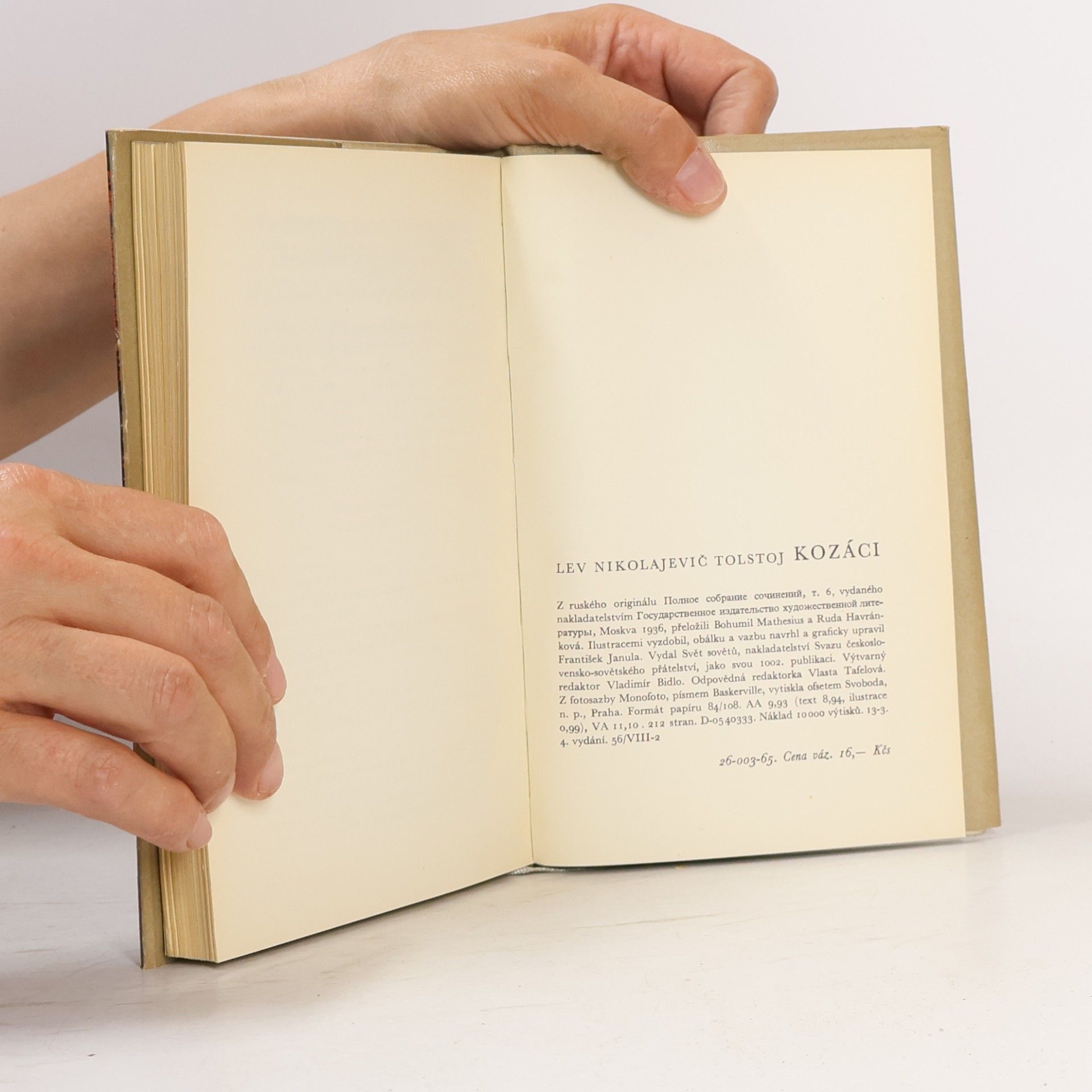 Lew Nikolajewitsch Tolstoi Kozáci