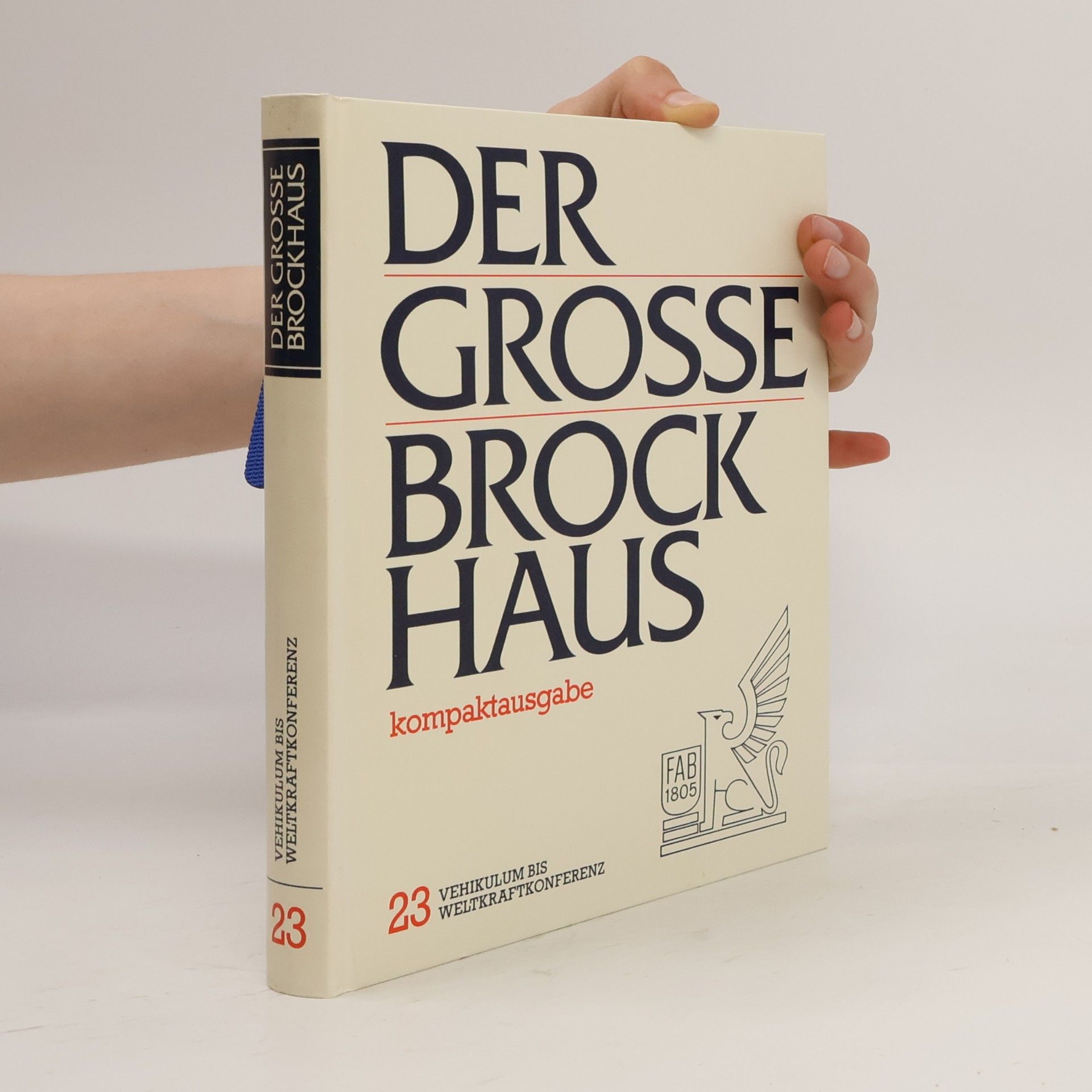 Kolektív autorov Der grosse Brockhaus. Band 23