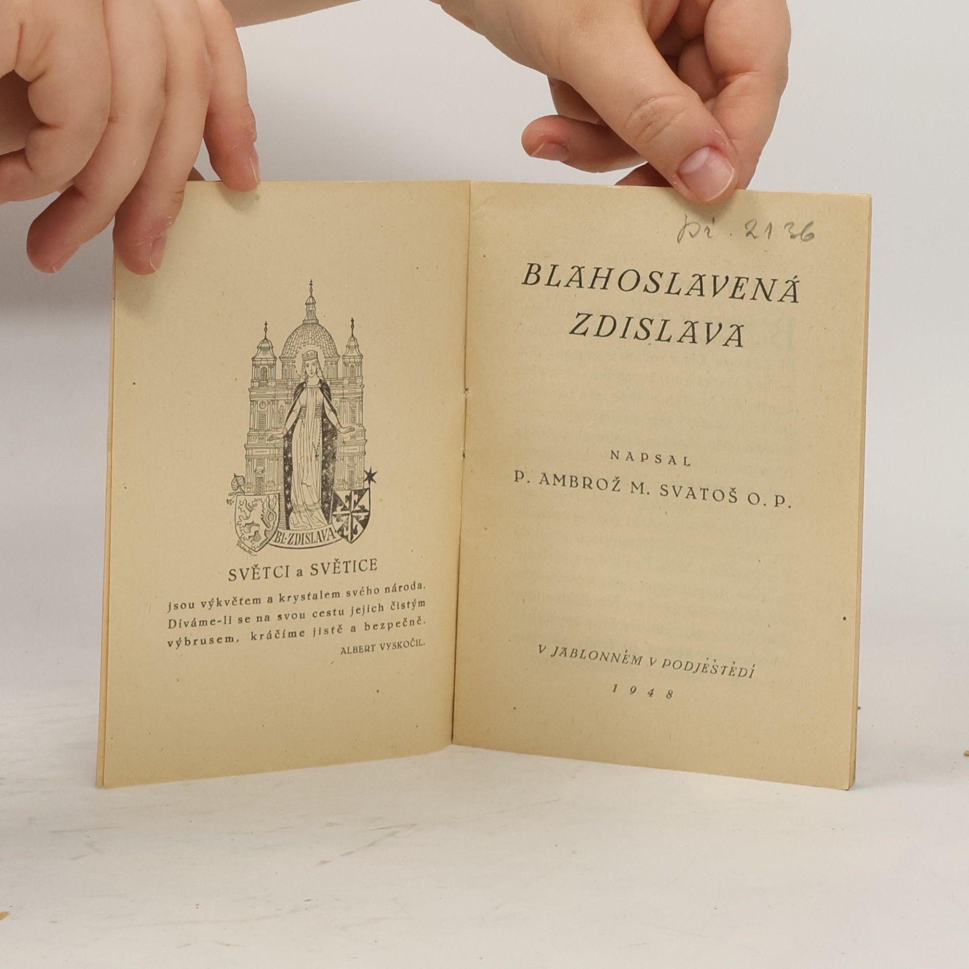 Ambrož Bohumil Svatoš Blahoslavená Zdislava