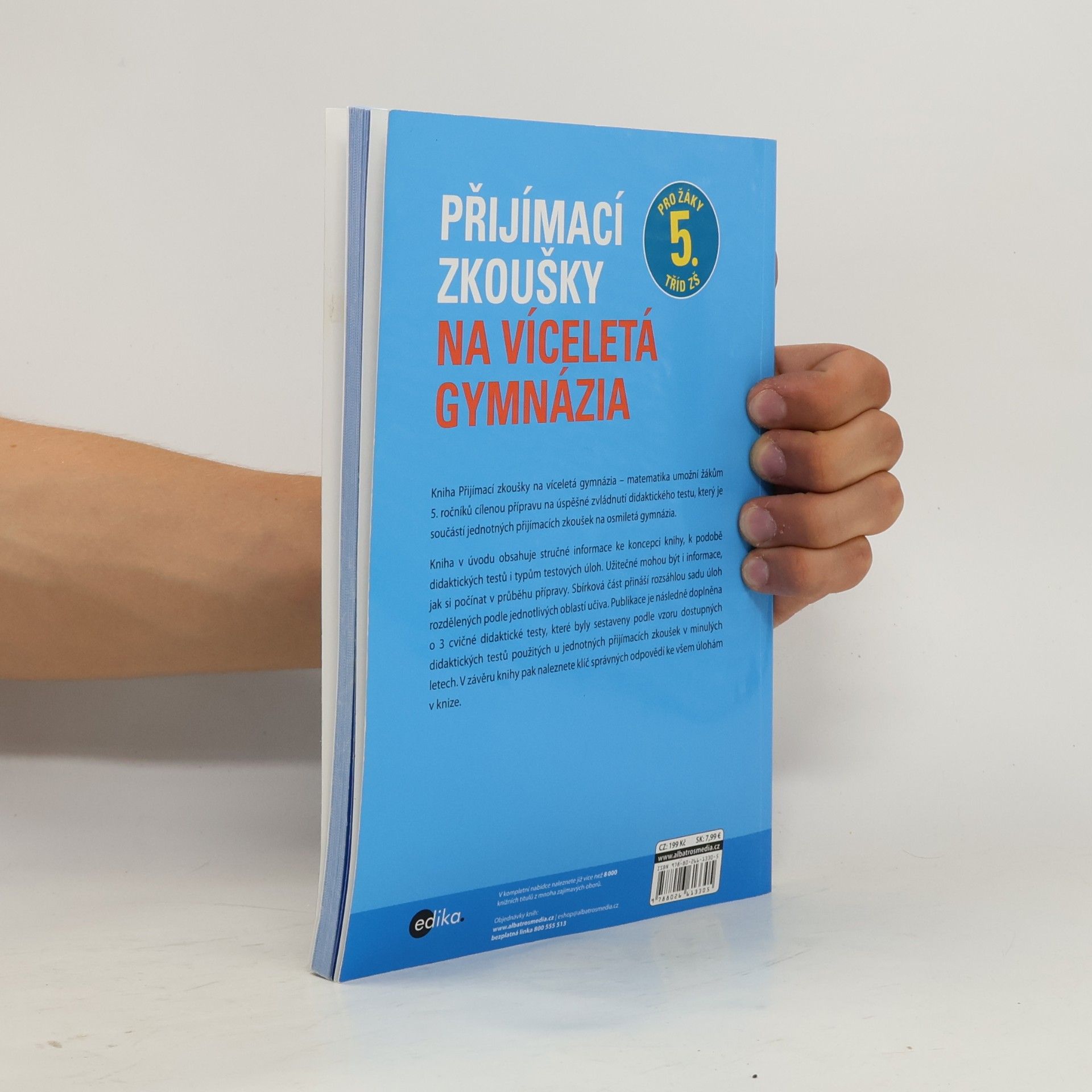 Stanislav Sedláček Přijímací zkoušky na víceletá gymnázia. Matematika