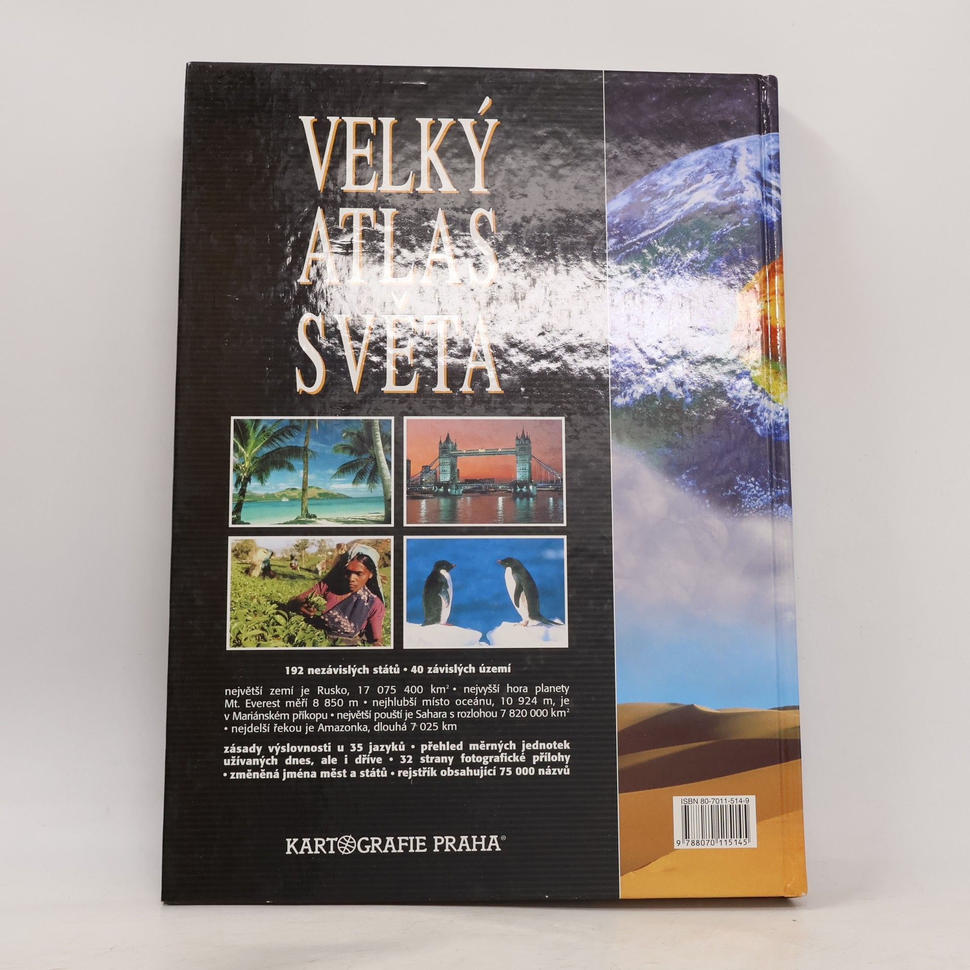 Collectif d'auteurs Velký atlas světa