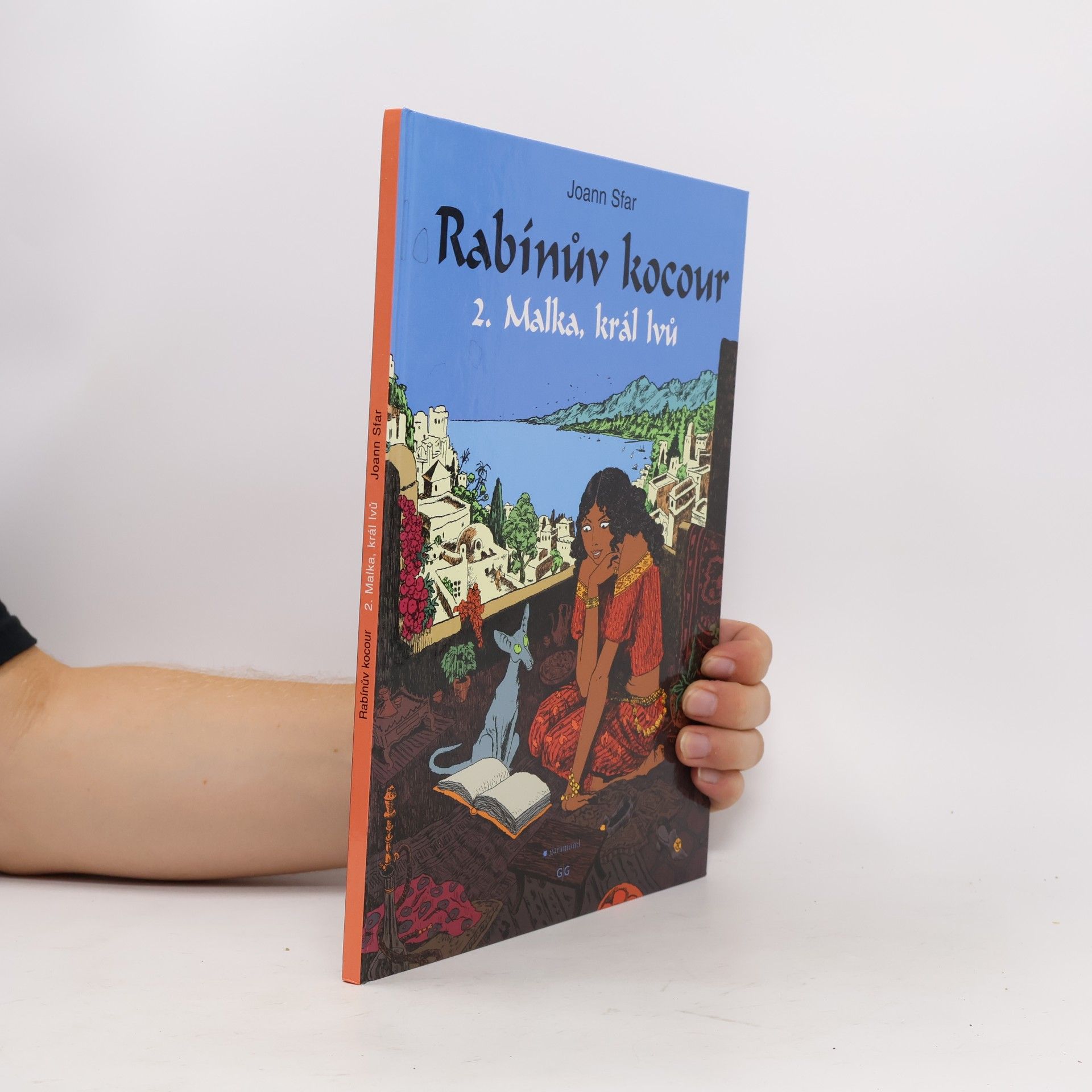 Joann Sfar Rabínův kocour. 2., Malka, král lvů