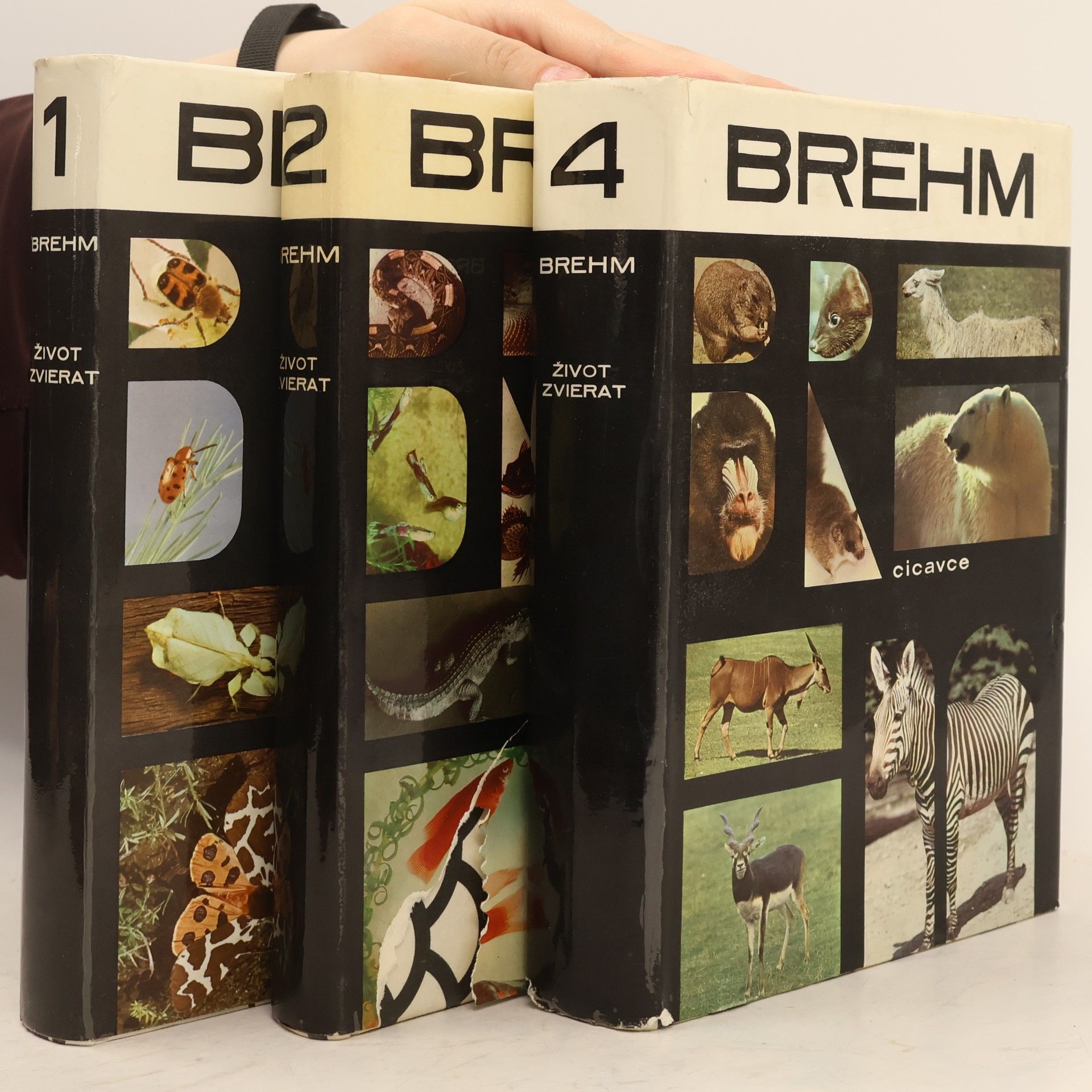 Alfred Edmund Brehm Brehm. Život zvierat 1, 2, 4