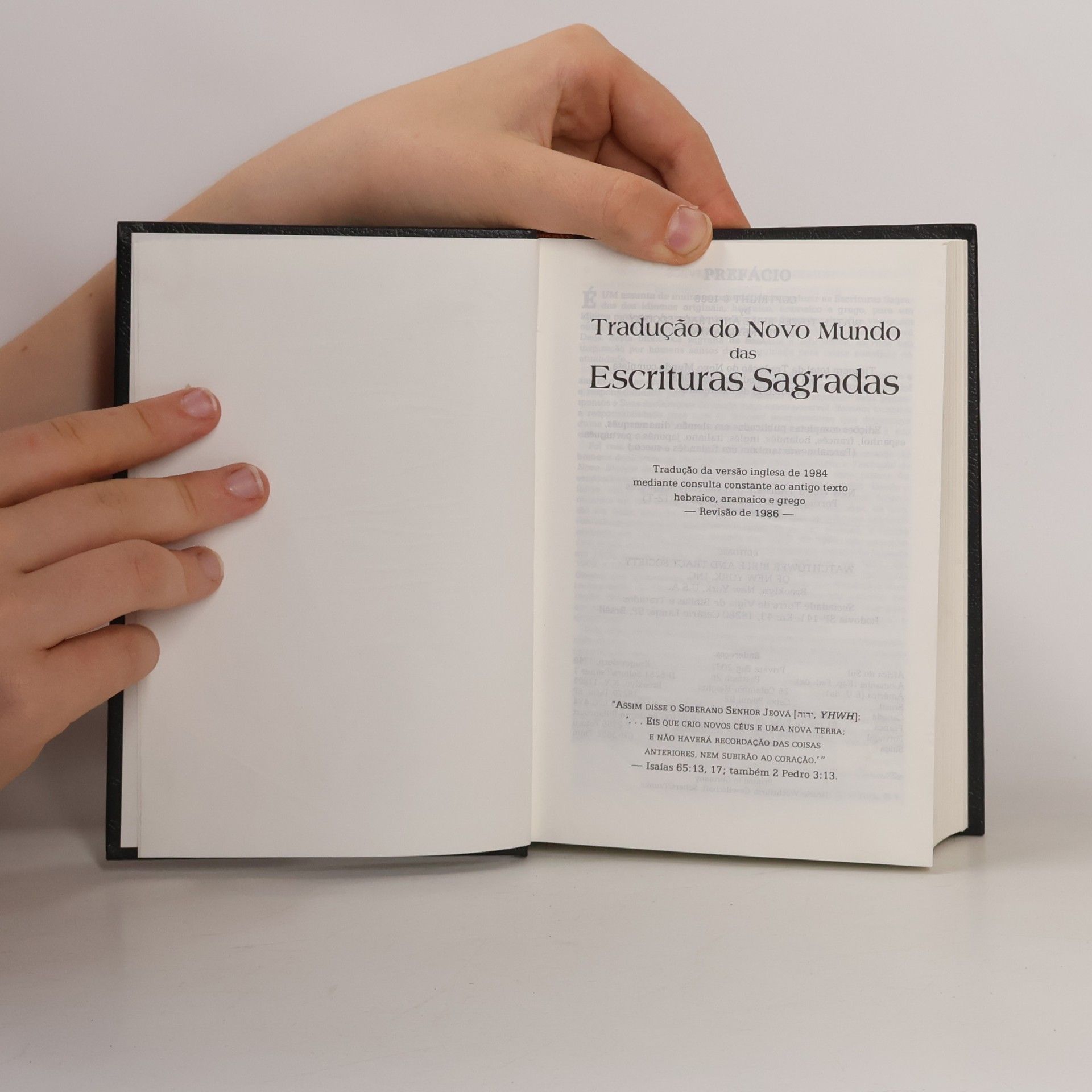 Various authors Tradução do Novo Mundo das Escrituras Sagradas