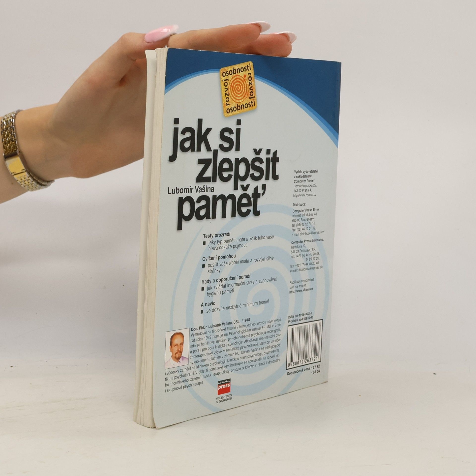 Lubomír Vašina Jak si zlepšit paměť