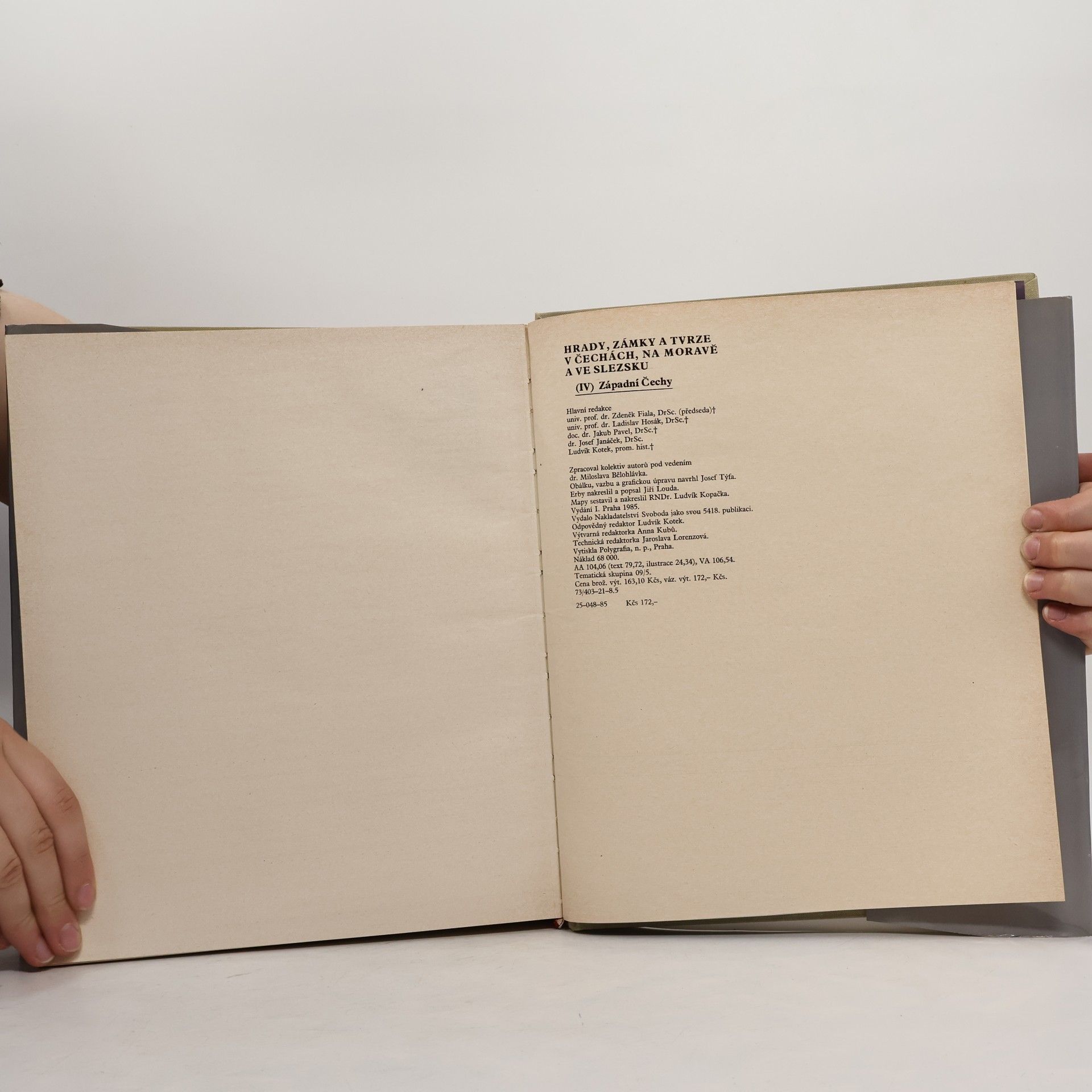 Autores varios Hrady, zámky a tvrze v Čechách, na Moravě a ve Slezsku IV. Západní Čechy