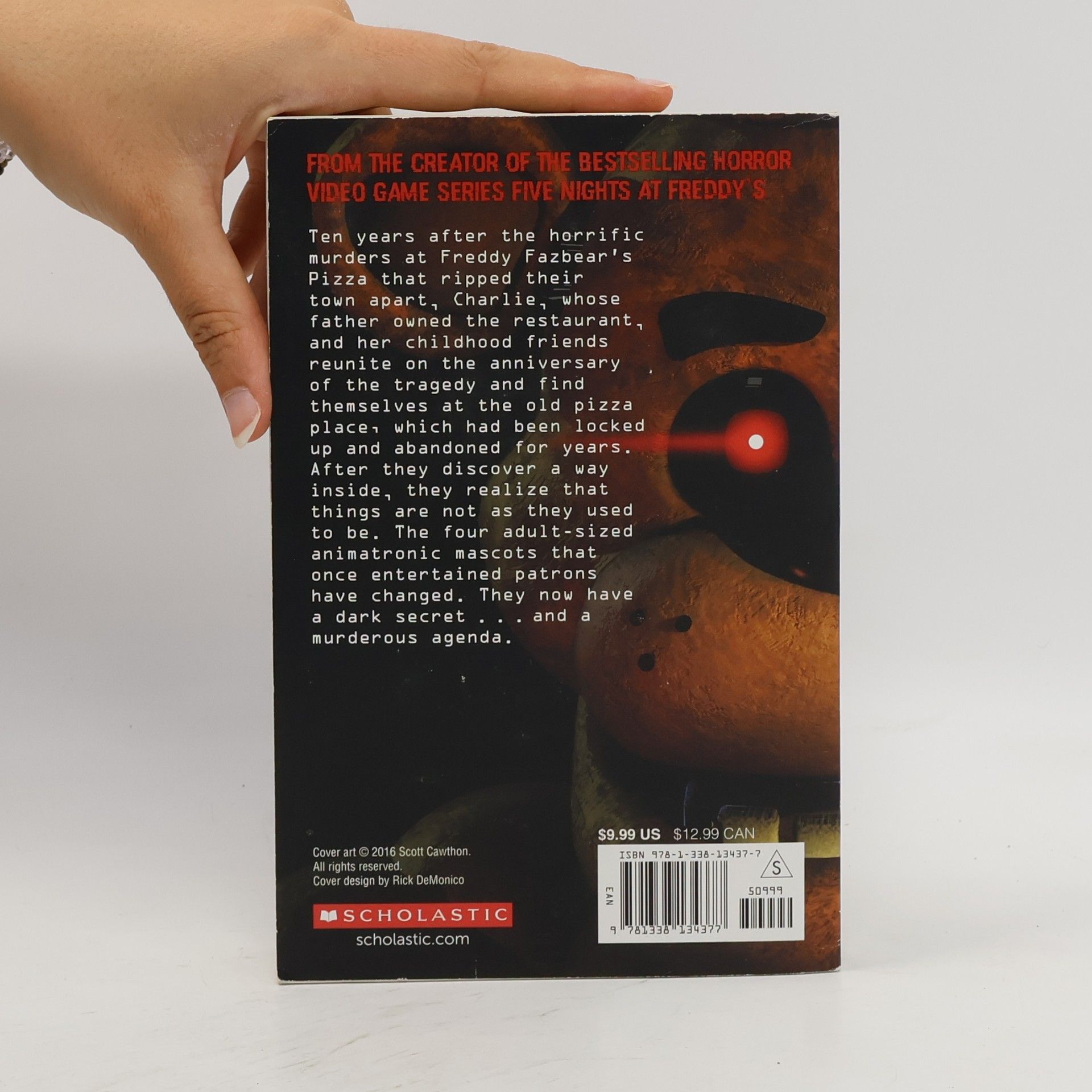 Scott Cawthon Five Nights at Fraddy's : The Silver Eyes
