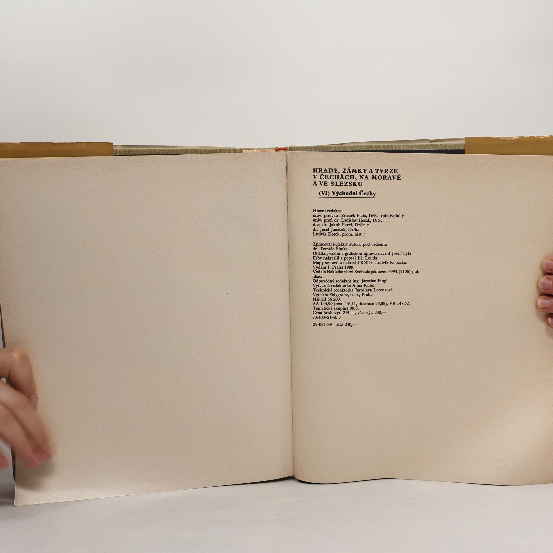Autorenkollektiv Hrady, zámky a tvrze v Čechách na Moravě a ve Slezsku VI. Východní Čechy