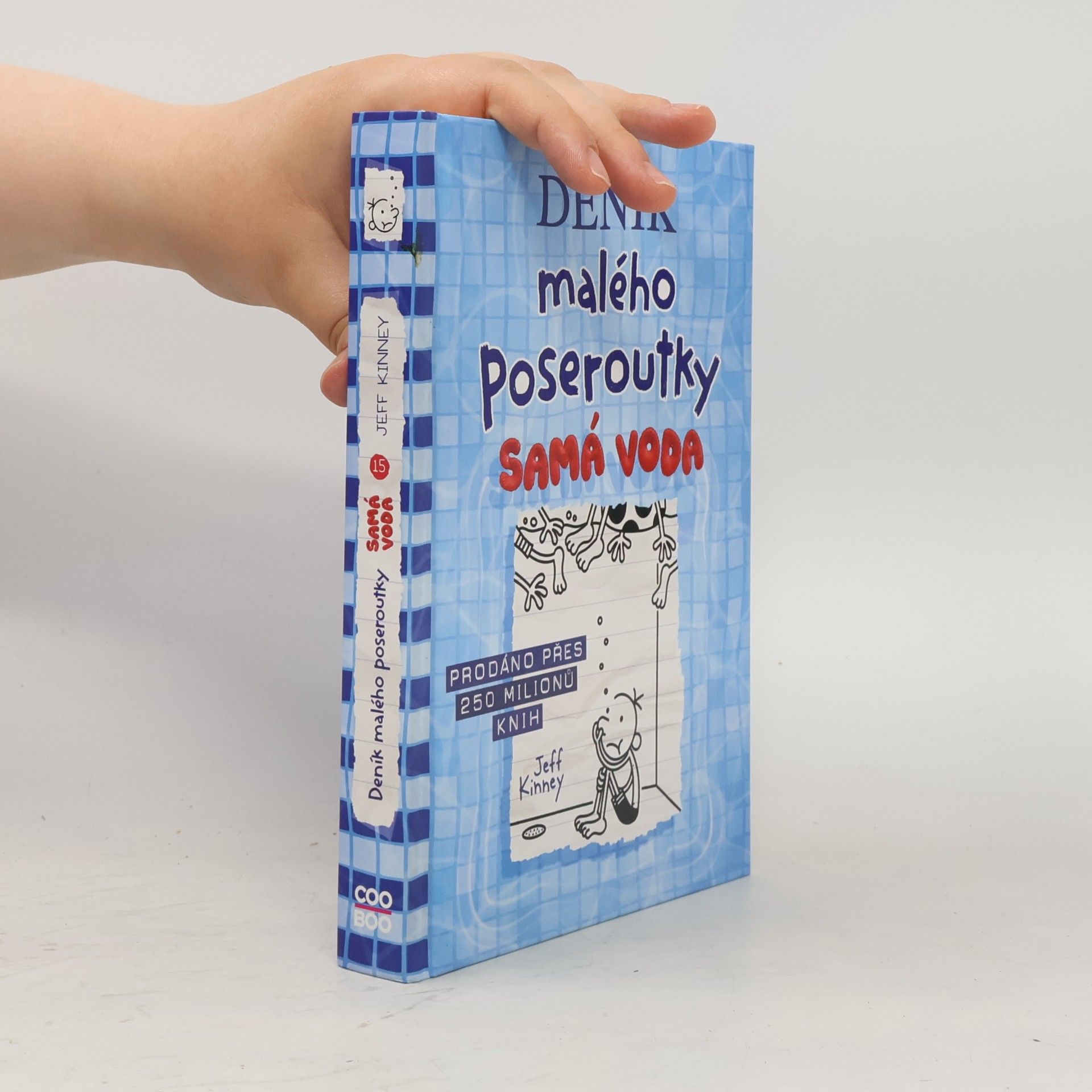 Jeff Kinney Deník malého poseroutky 15. Samá voda