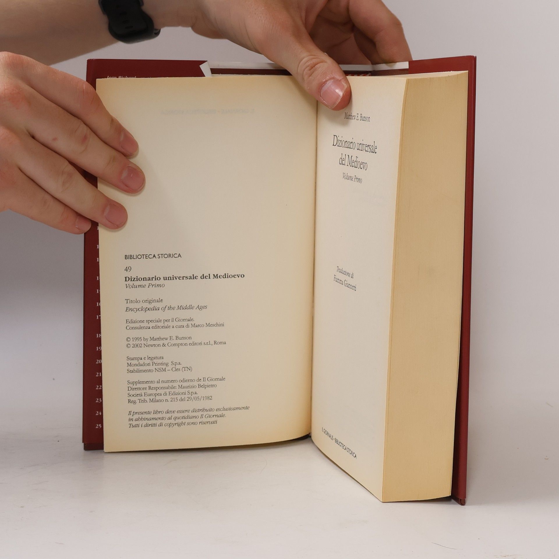 Autorenkollektiv Dizionario universale del Medioevo 1
