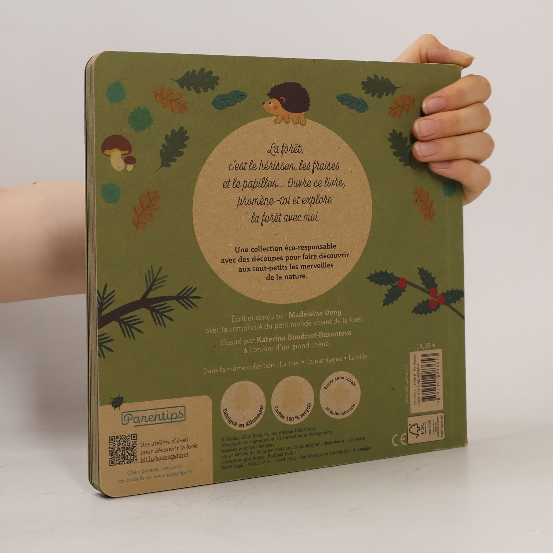 Madeleine Deny Mes imagiers de la vie sauvage: La forêt