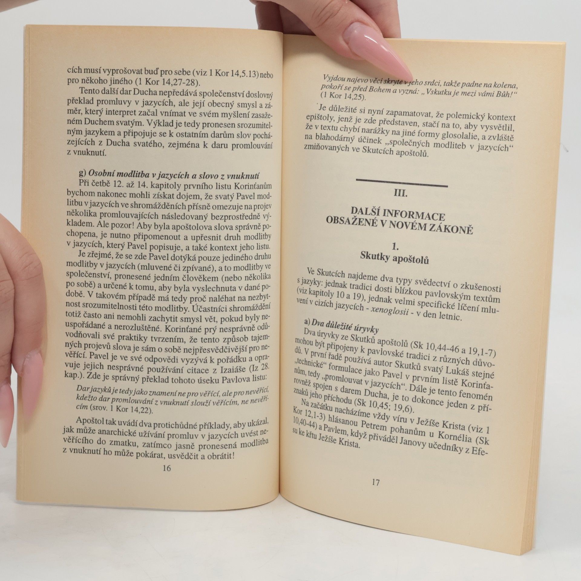 Claude Jean Marie Fould Modlitba v jazycích