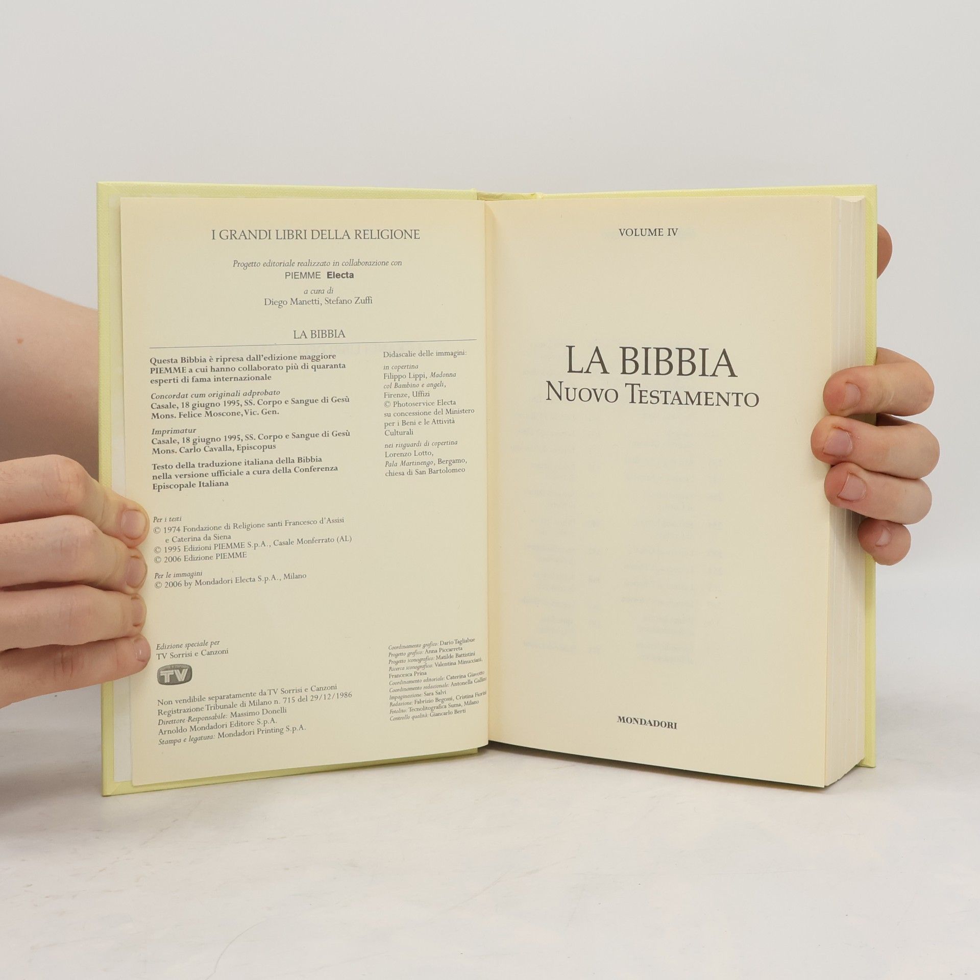 Autorenkollektiv La Bibbia 4. Nuovo Testamento