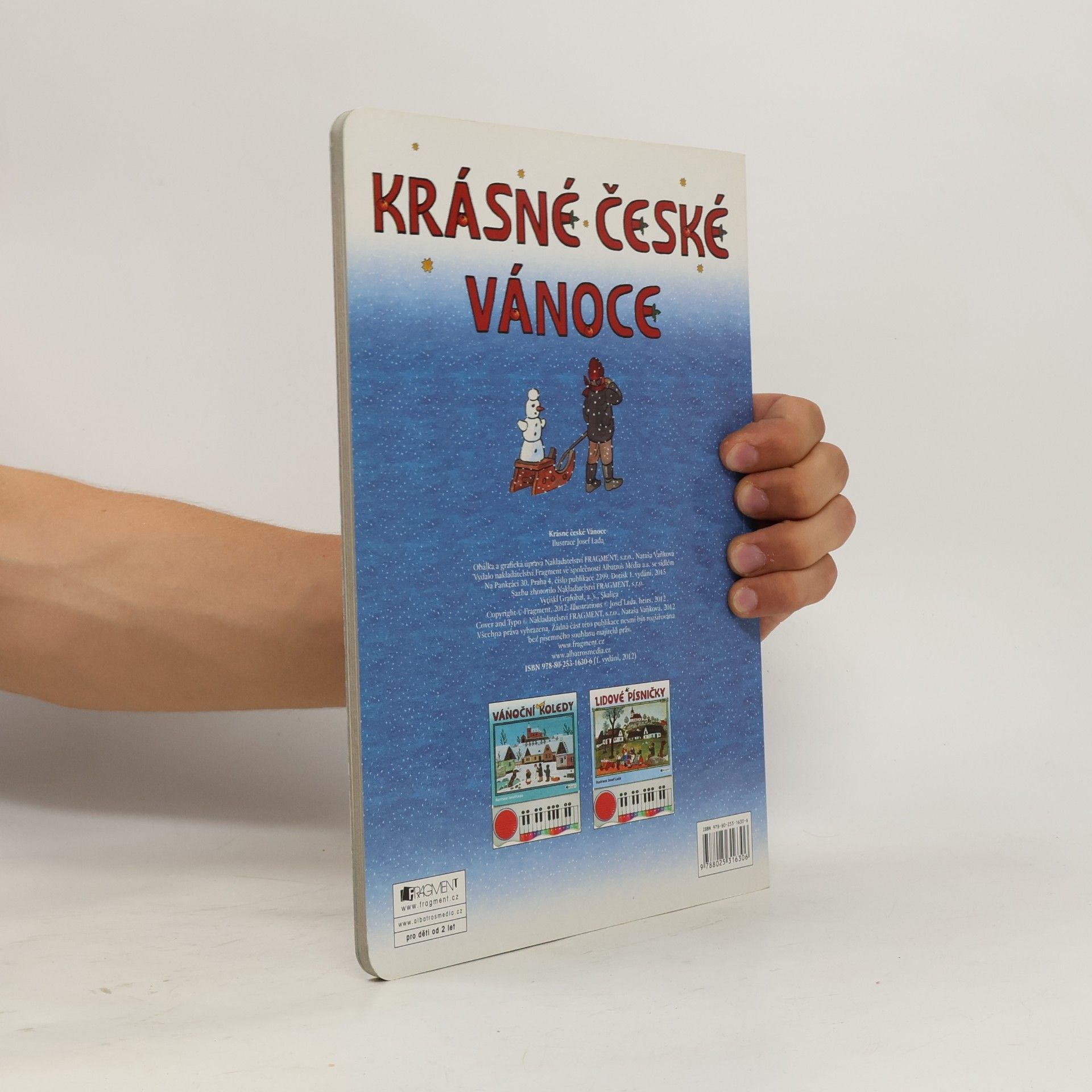 Josef Lada Krásné české Vánoce. Nejznámější koledy