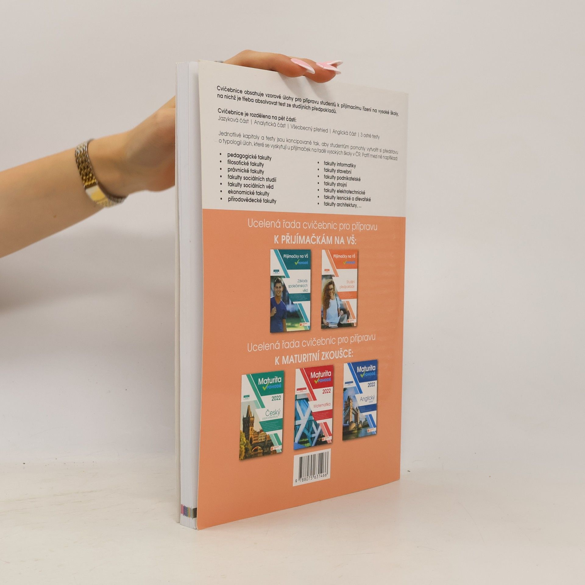 Various authors Přijímačky na VŠ v pohodě : studijní předpoklady